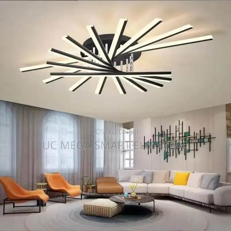 Modern Nordic Led Chandeliers Indoor Lighting Study Living Room