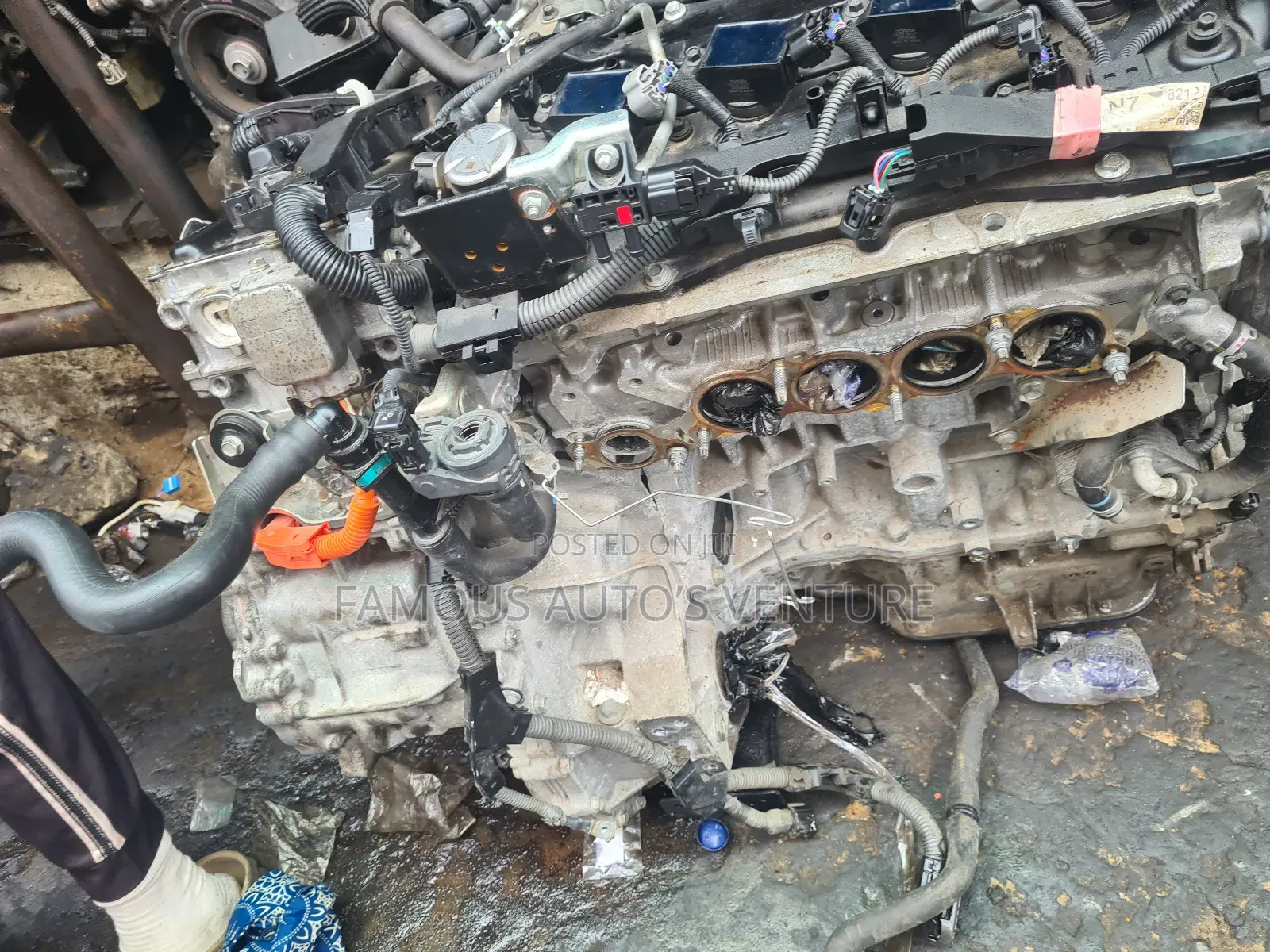 Toyota High Bridge Engine and Gearbox