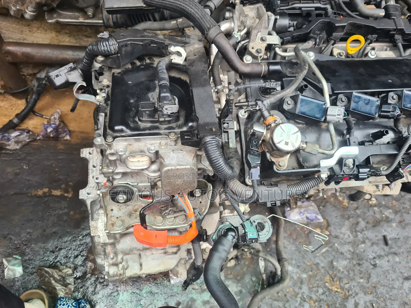 Toyota High Bridge Engine and Gearbox