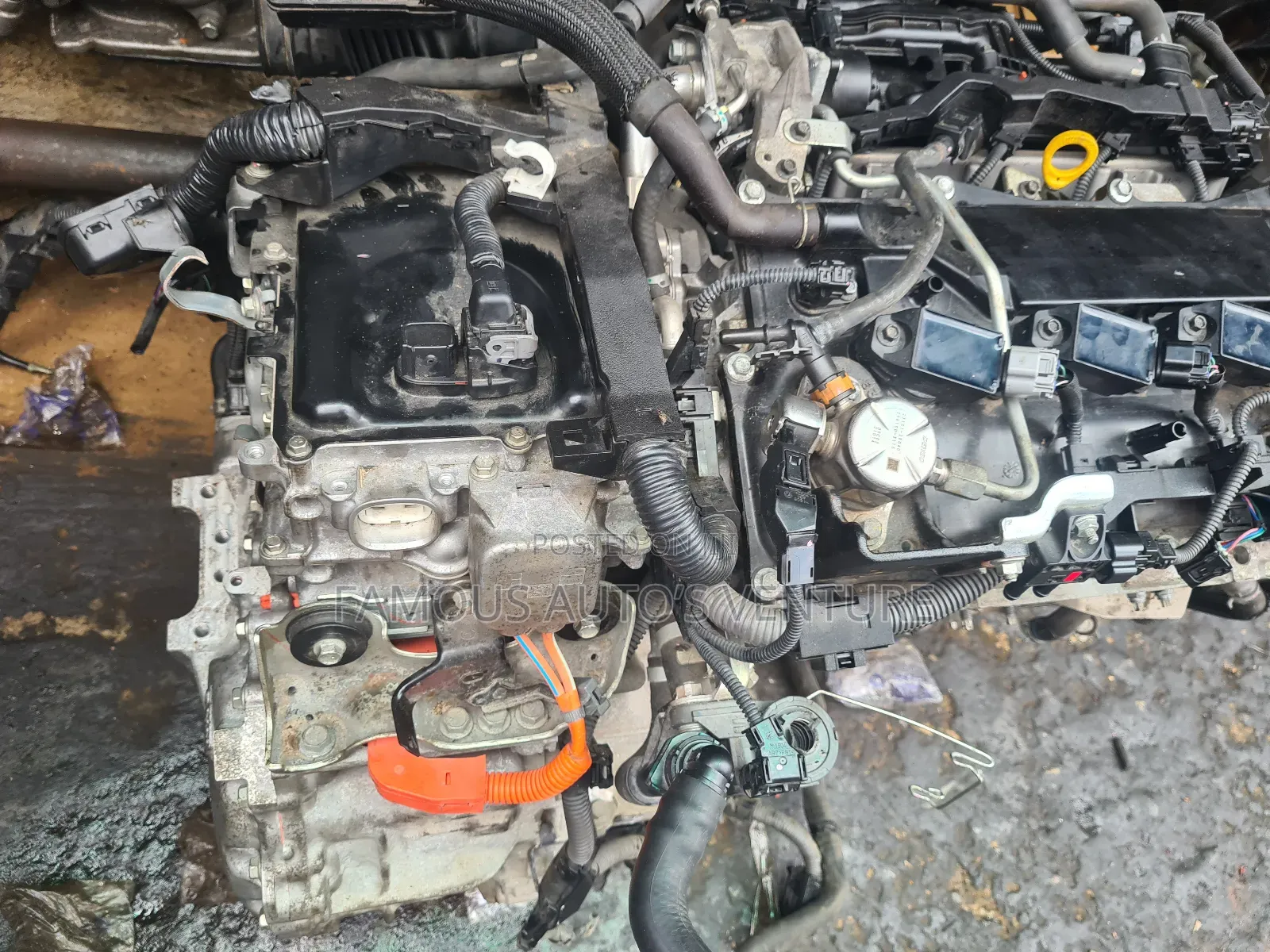 Toyota High Bridge Engine and Gearbox