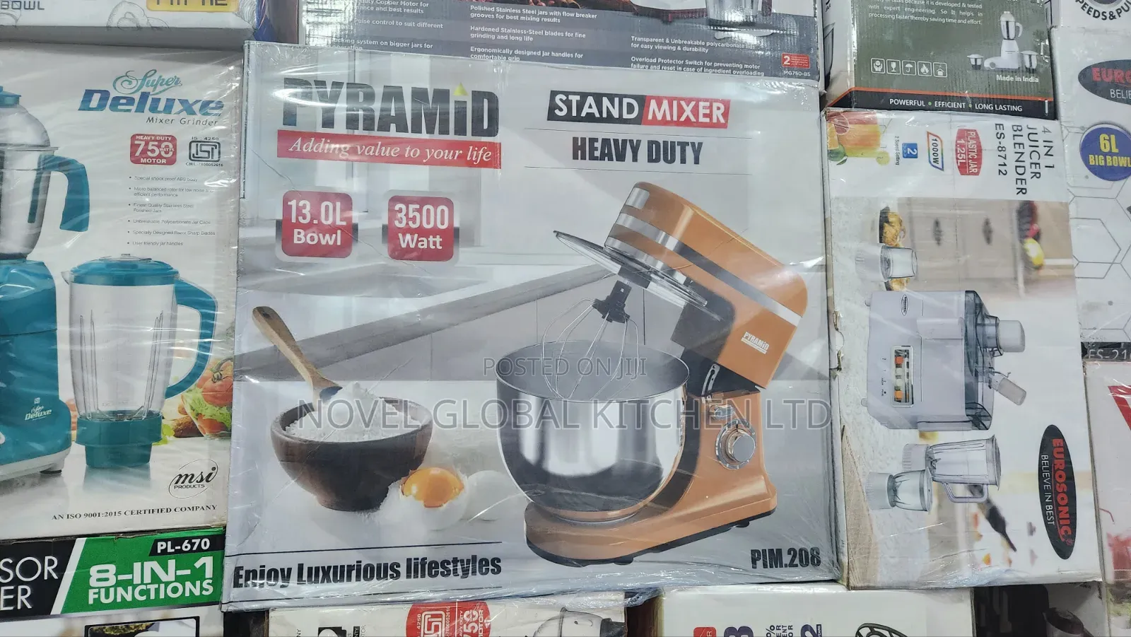 13l Pyramid Large Bow Cake Stand Mixer