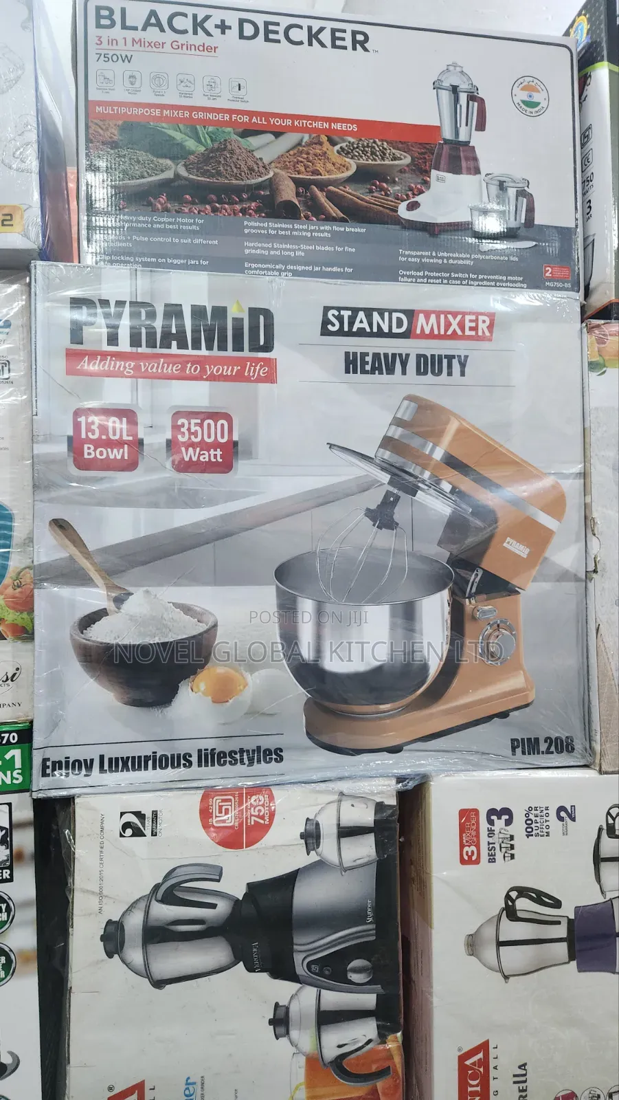 13l Pyramid Large Bow Cake Stand Mixer