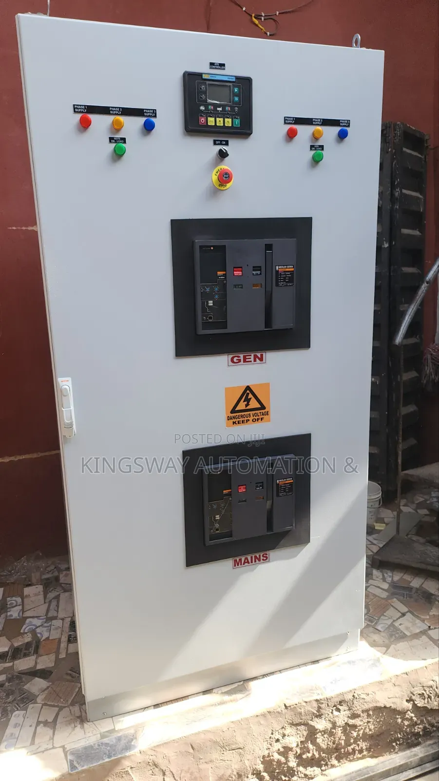 Ats Amf Automatic Change Over Panel 4000a Acb Breakers