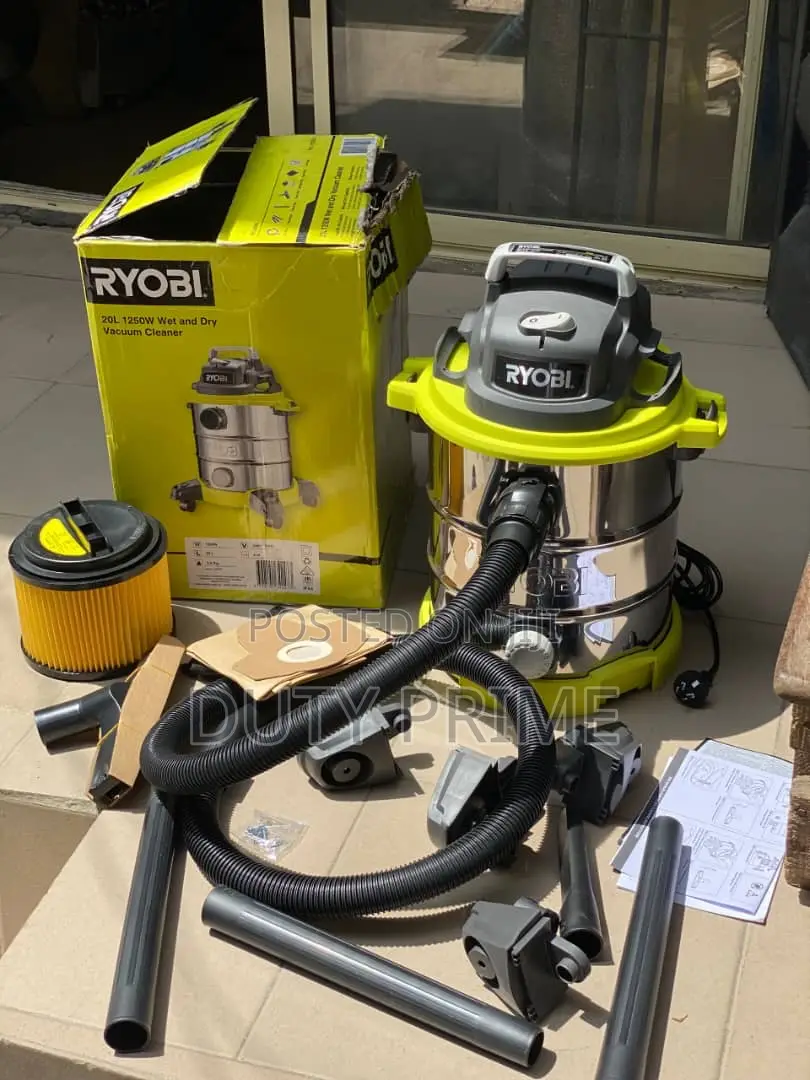 Original Ryobi 20l Wet Dry Industrial Vacuum Cleaner