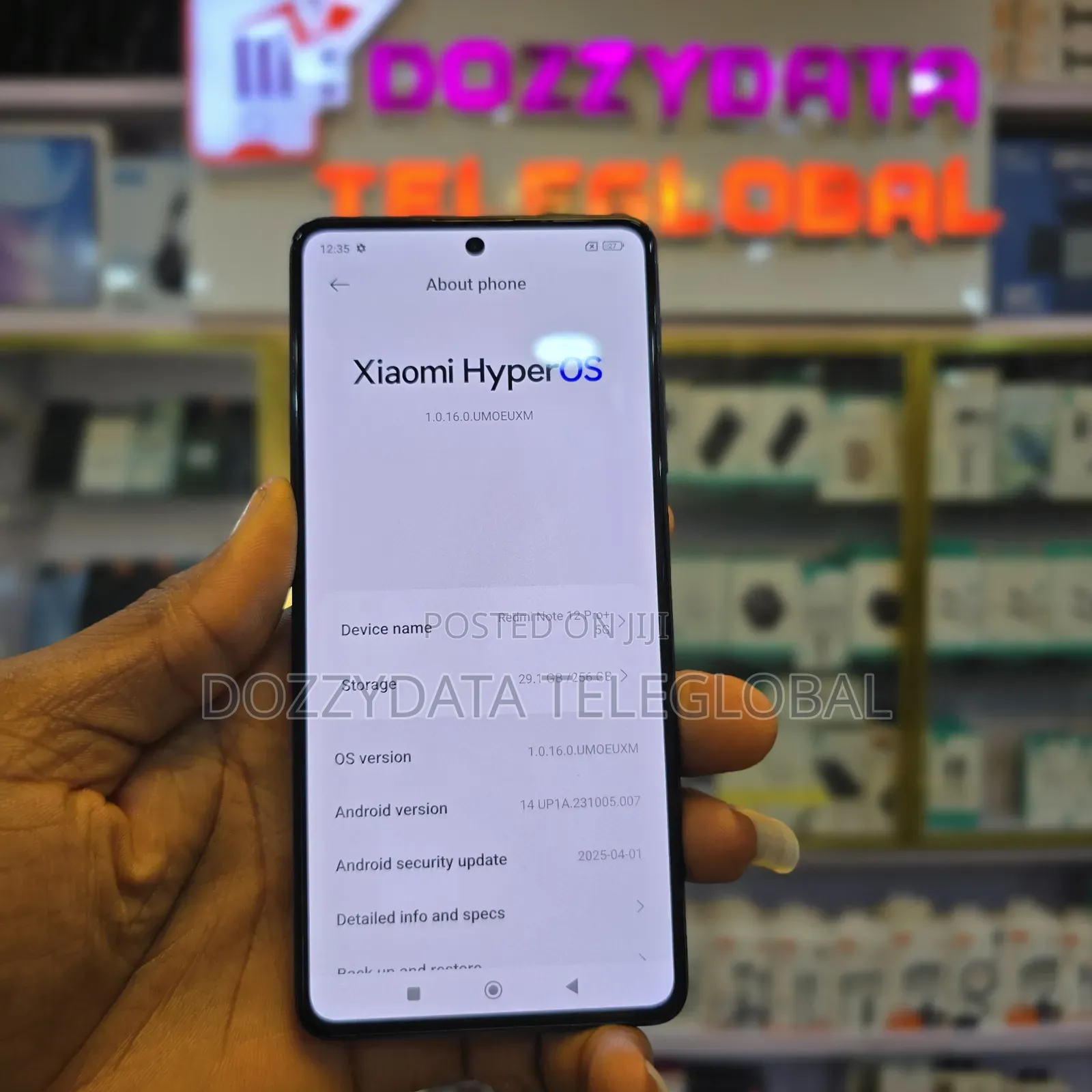 Xiaomi Redmi Note 12 Pro+ 5G 256 GB Black