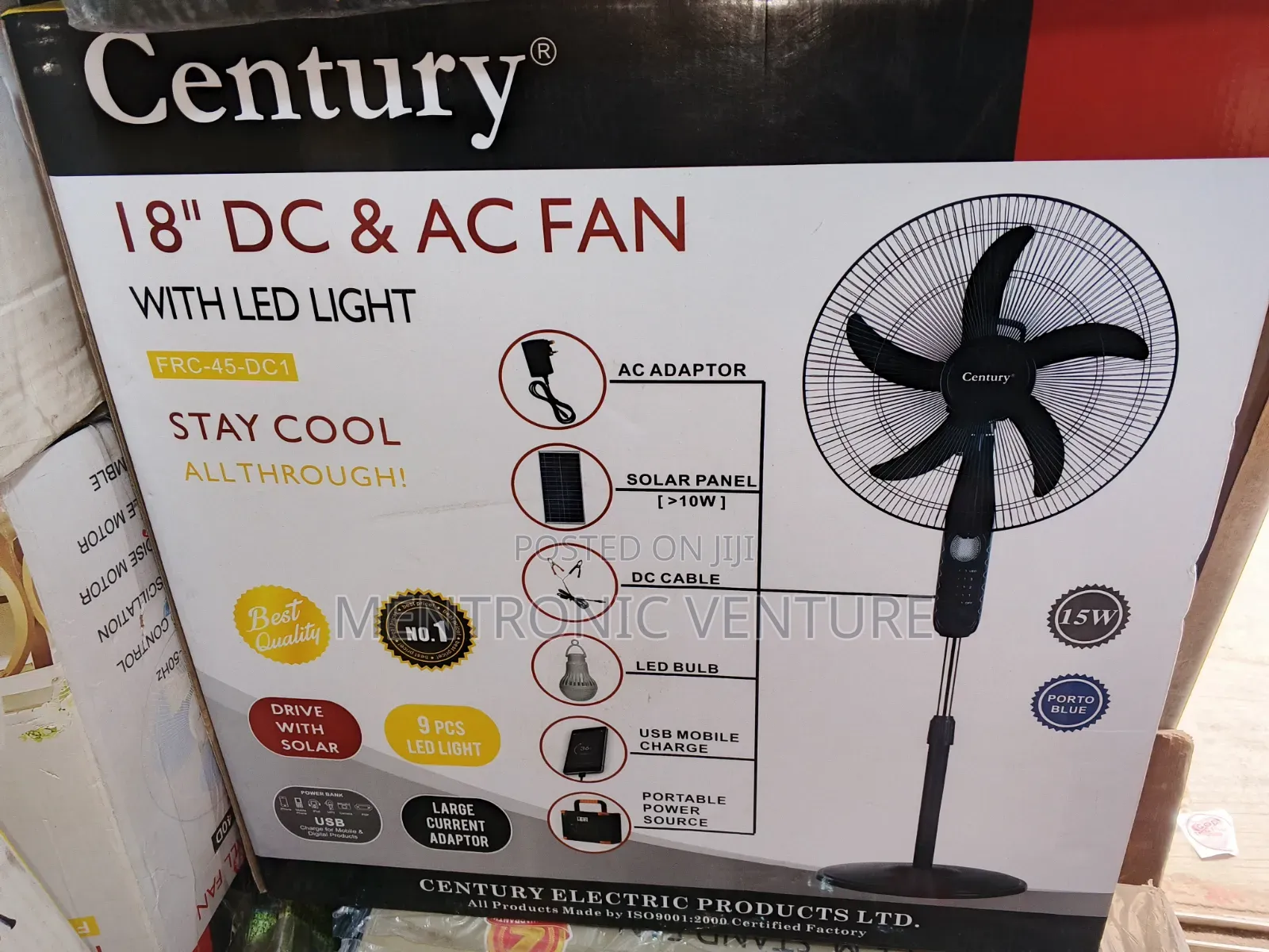 Century 18inchs Ac/Dc Standing Fan Frc-45dc