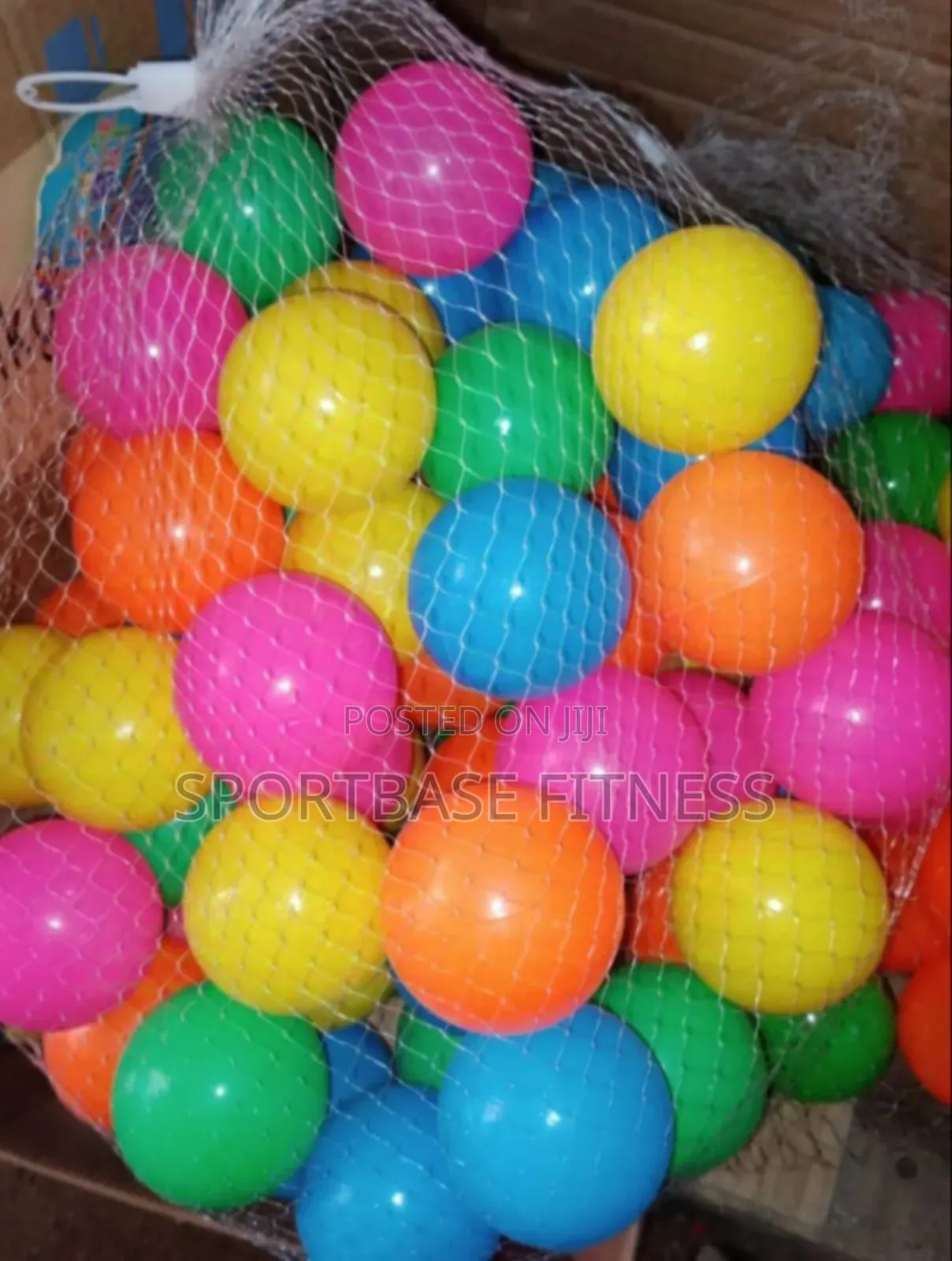 50pcs Multicoloured Soft Balls