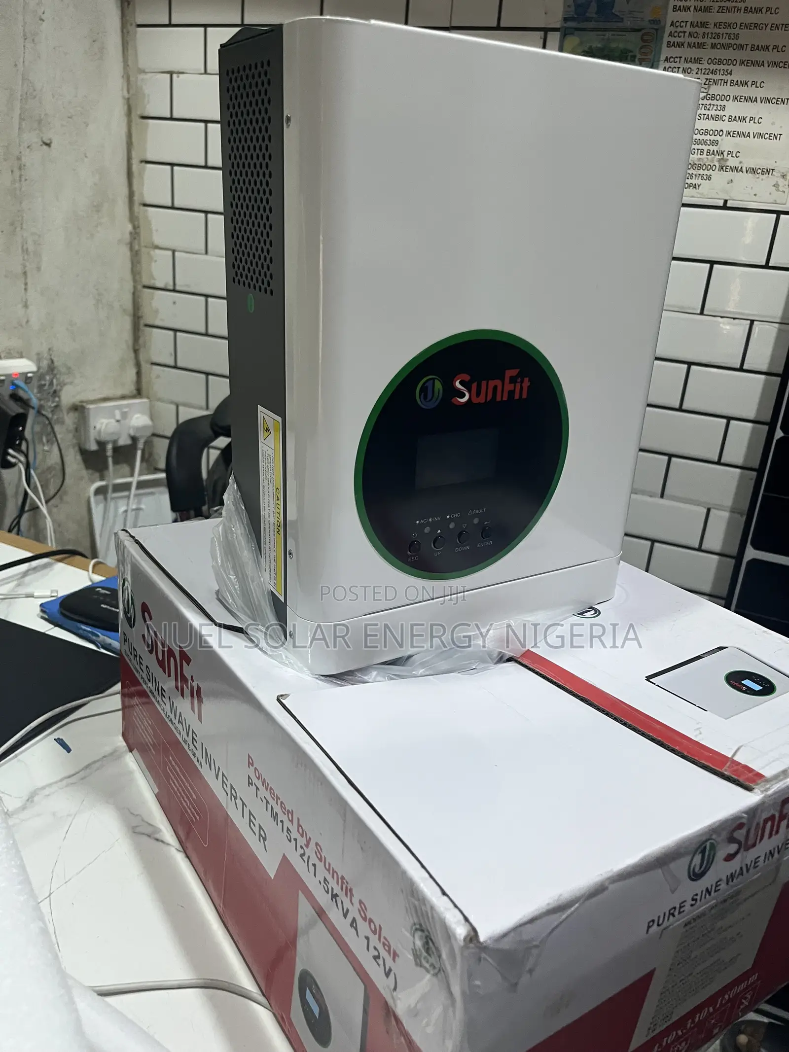 Sunfit 1.5kwh Hybrid Inverter 12v