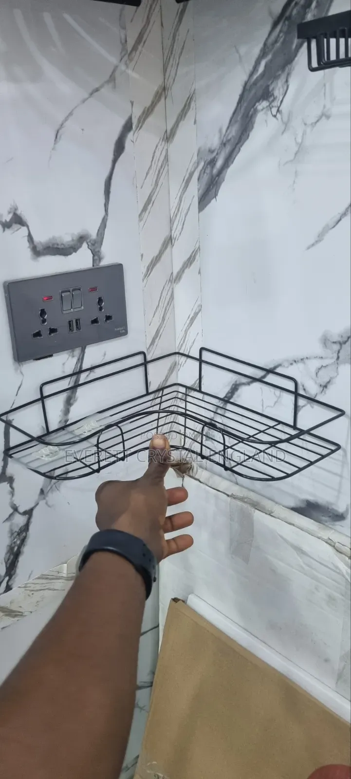 One Step Basket Shelf
