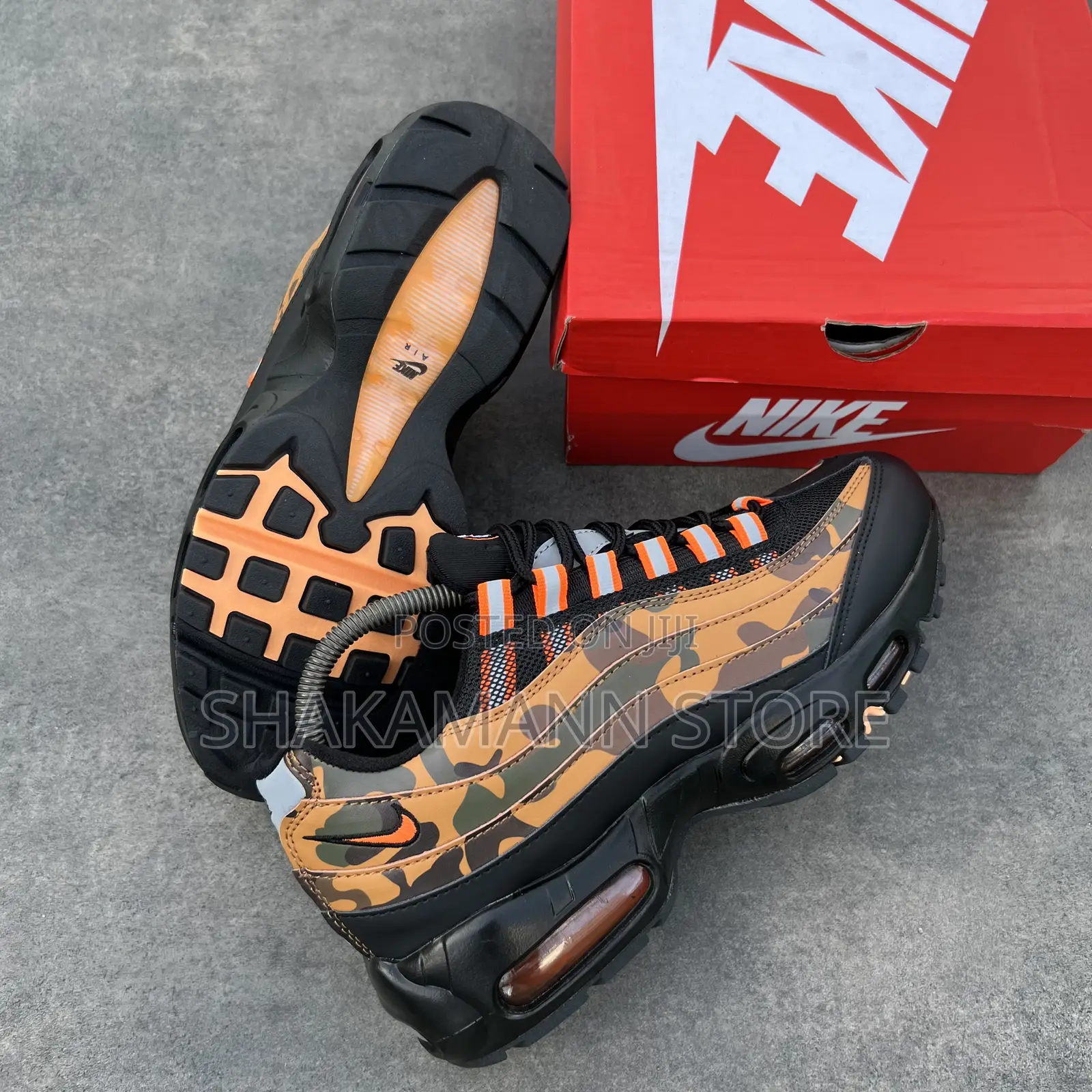 Original Nike Air Max Orange Camo
