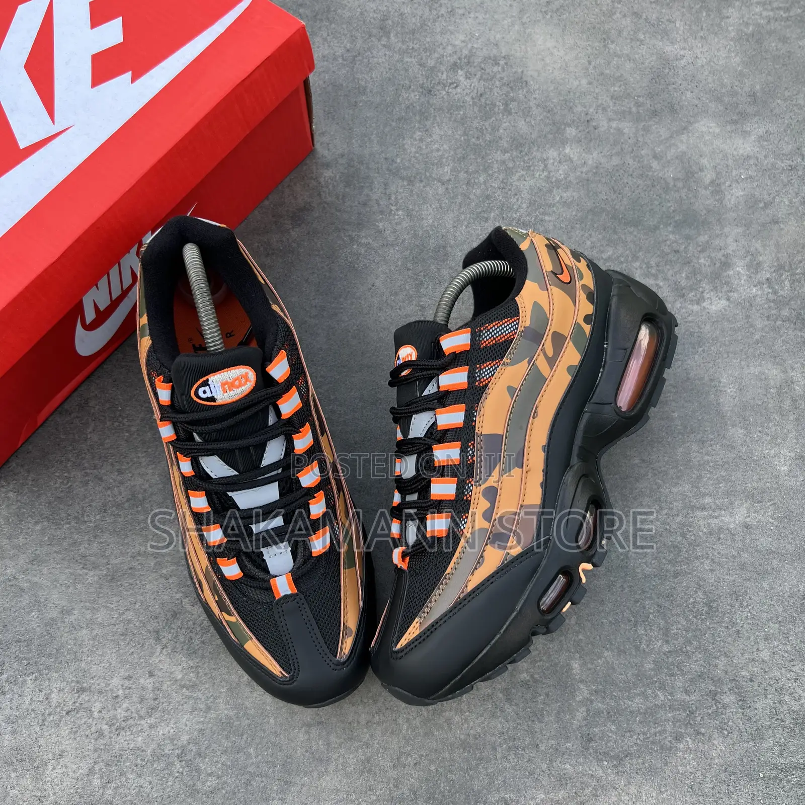 Original Nike Air Max Orange Camo