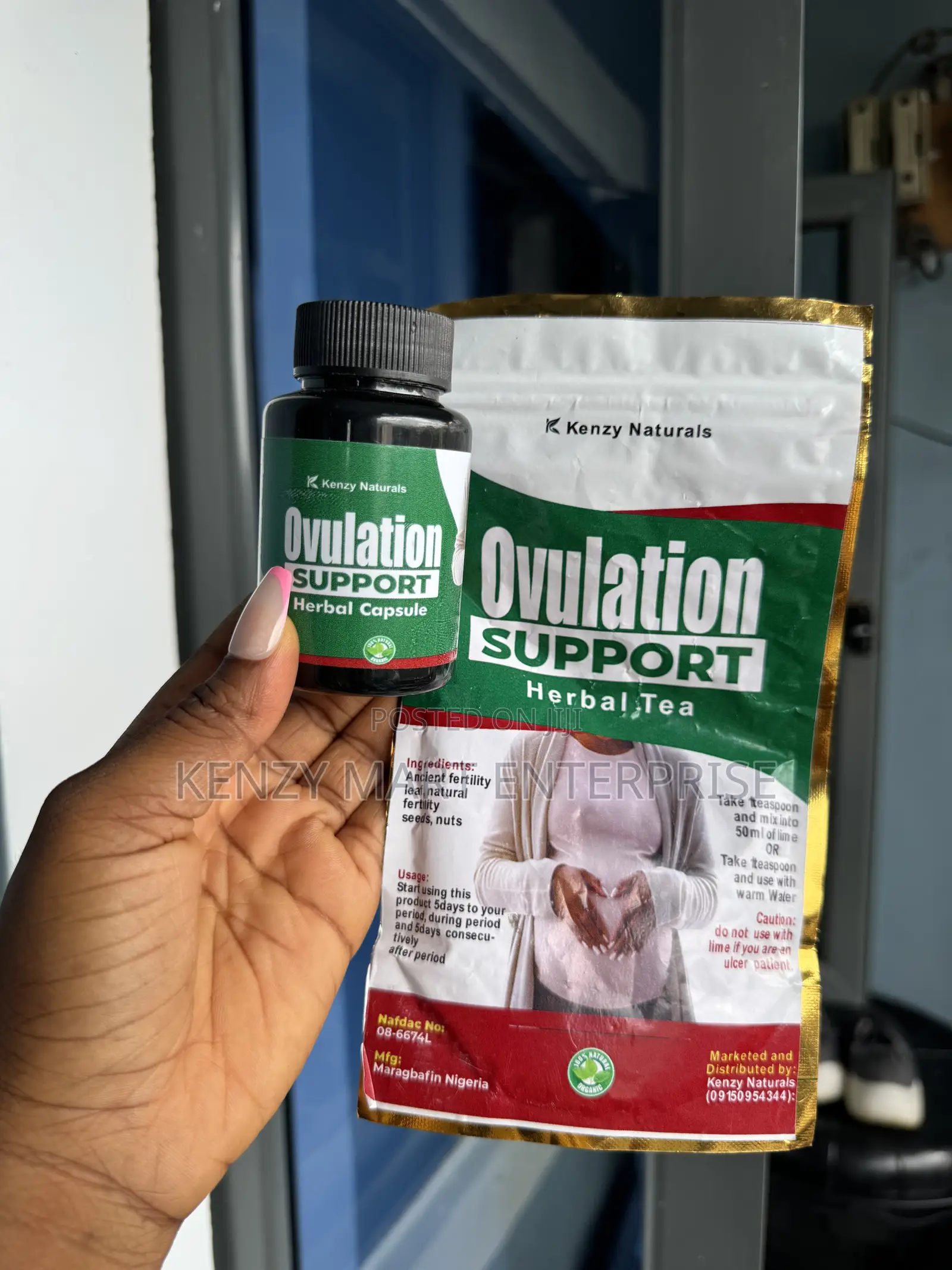 Natural Ovulation Booster Capsules for Women