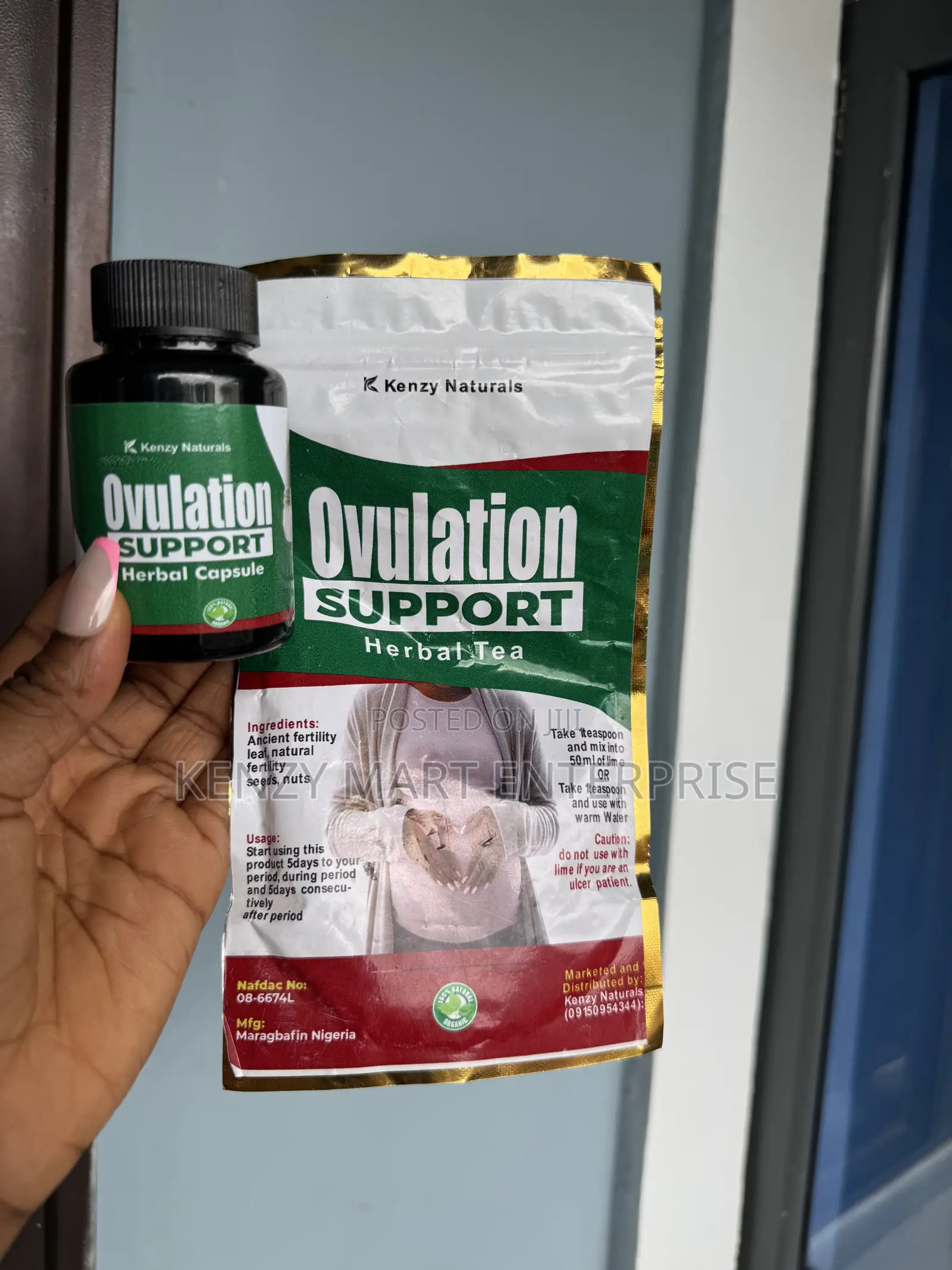 Natural Ovulation Booster Capsules for Women
