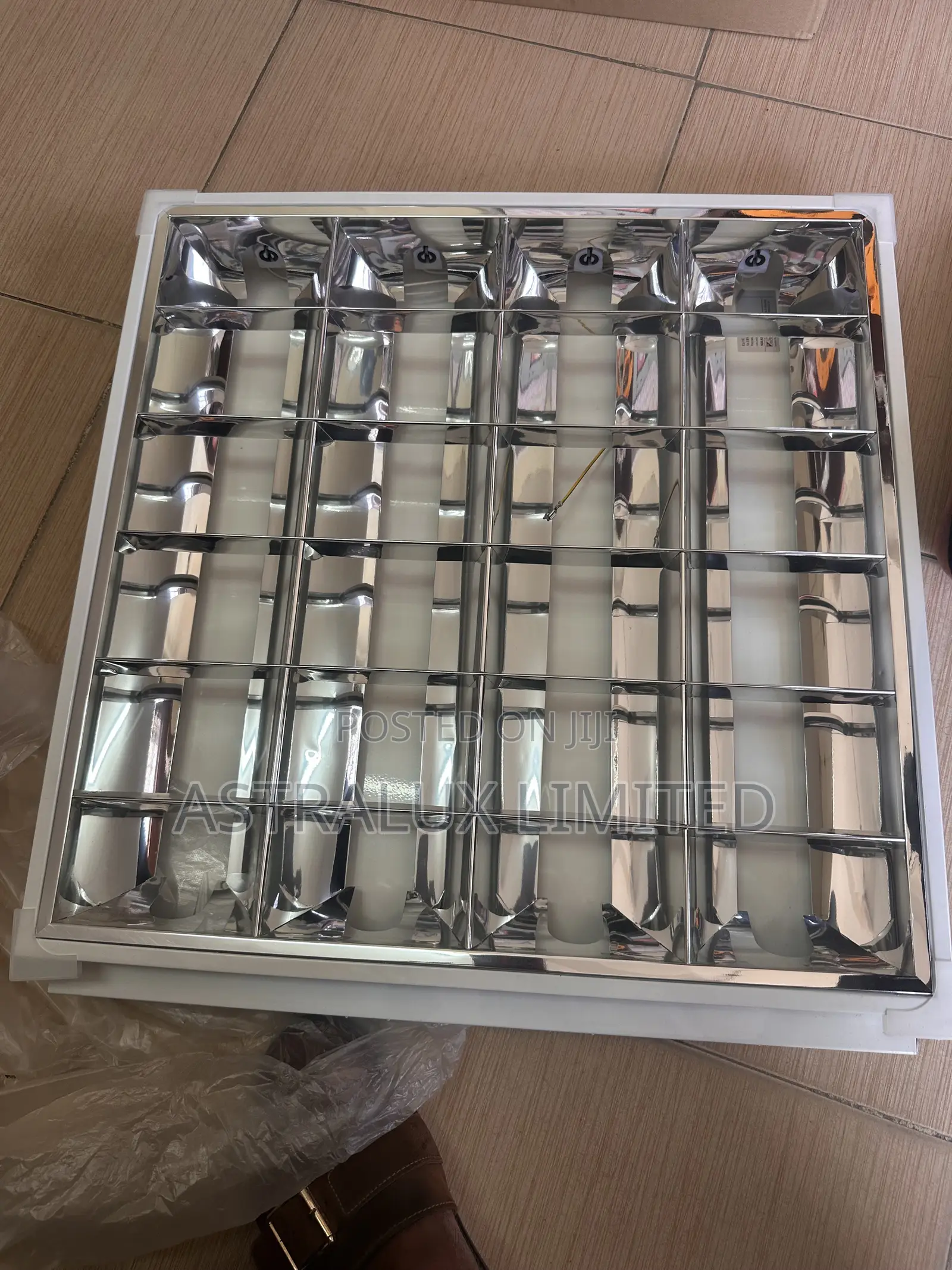 600x 600 Uk Louvers Modular Recessed Fitting