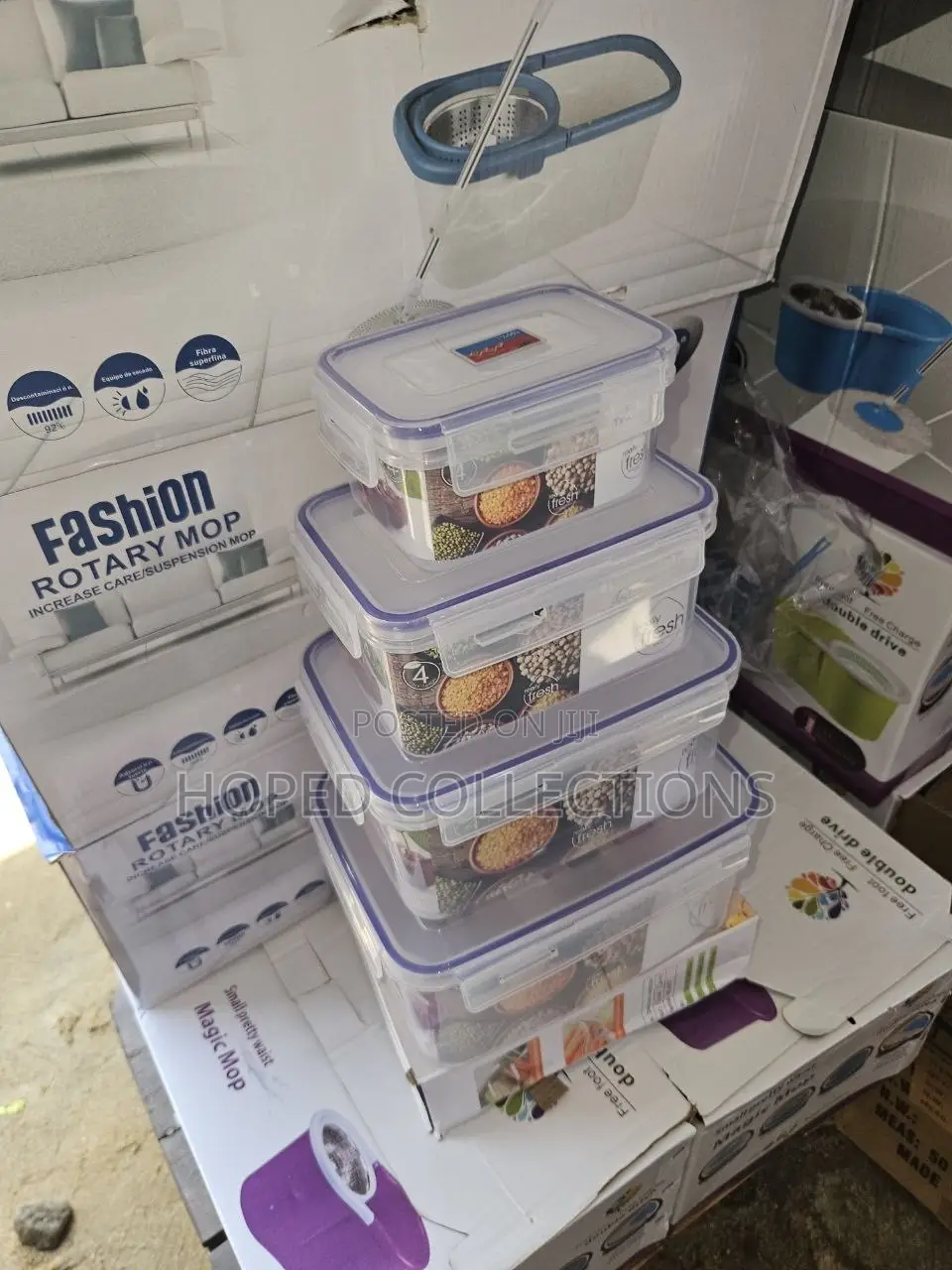4 In1 Food Storage Containers (Microwave Safe)