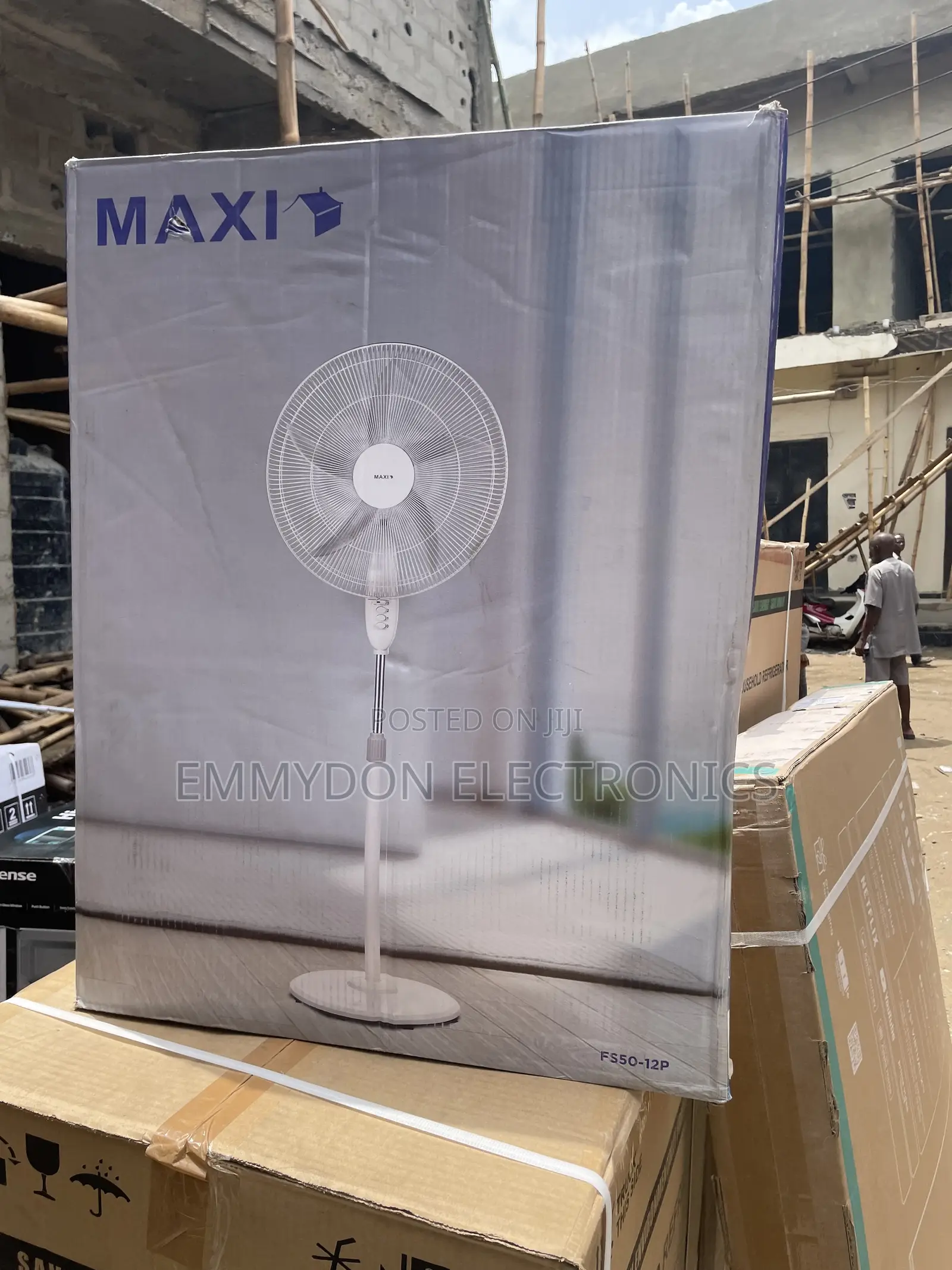 Maxi 20” Standing Fan Strong Airflow and Quiet Comfort