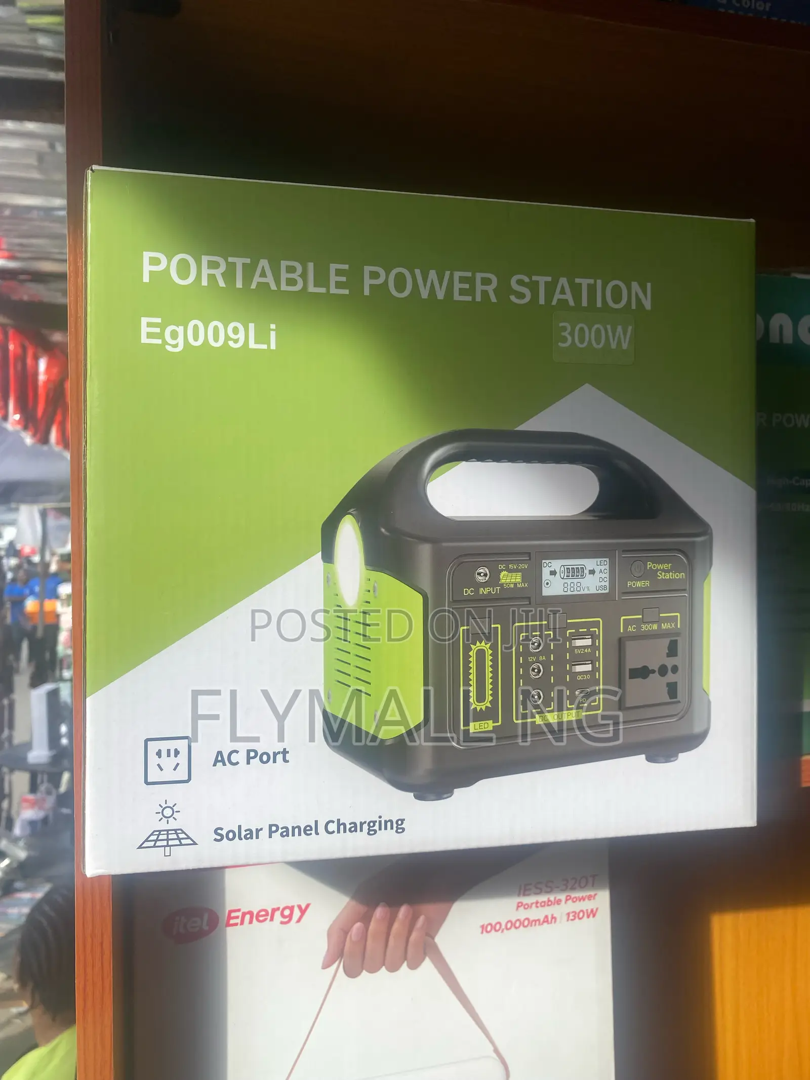 300w Solar Generator Portable Power Station for Basic Appliances