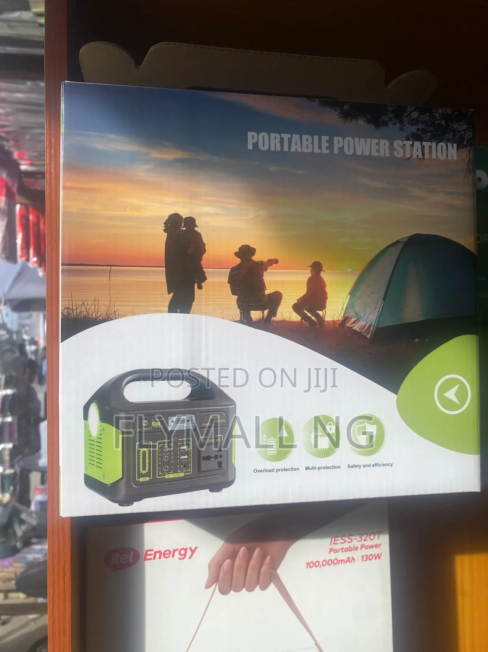 300w Solar Generator Portable Power Station for Basic Appliances