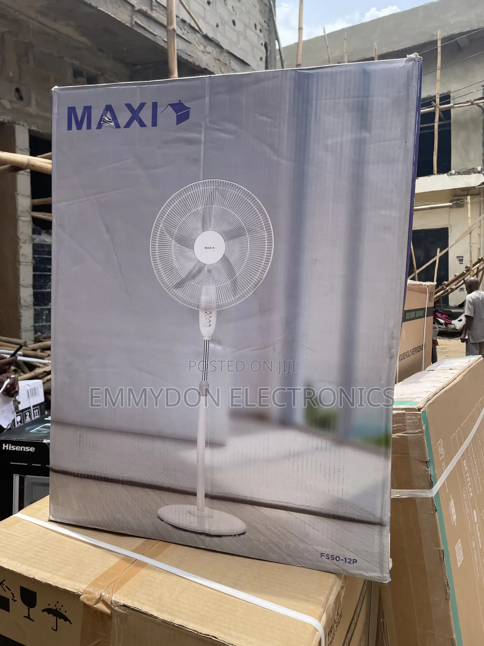 Maxi 20 Inch Standing Fan With Durable Blade Technology