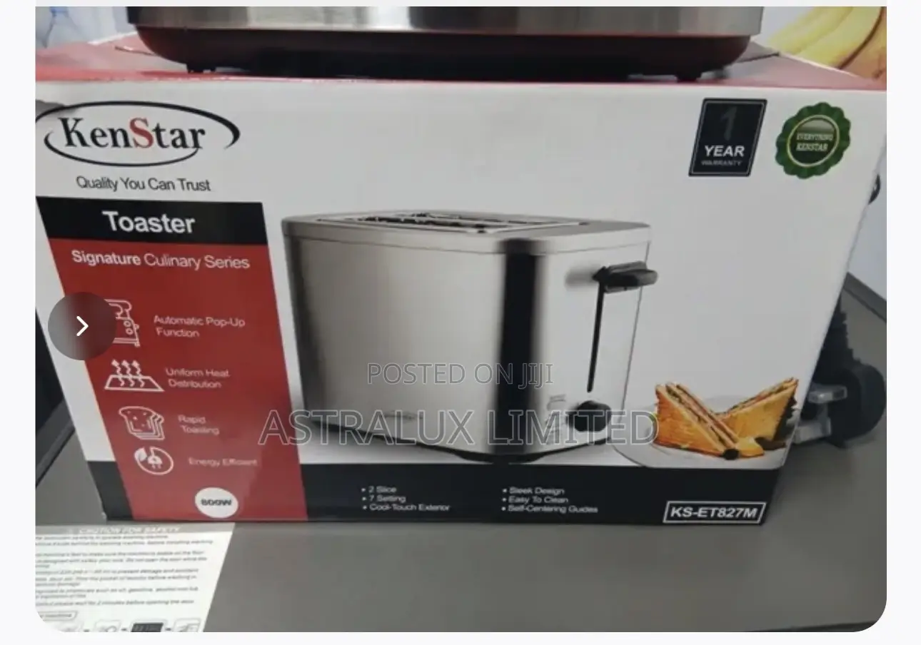 Kenstar Toaster 800w Ks-Et827m