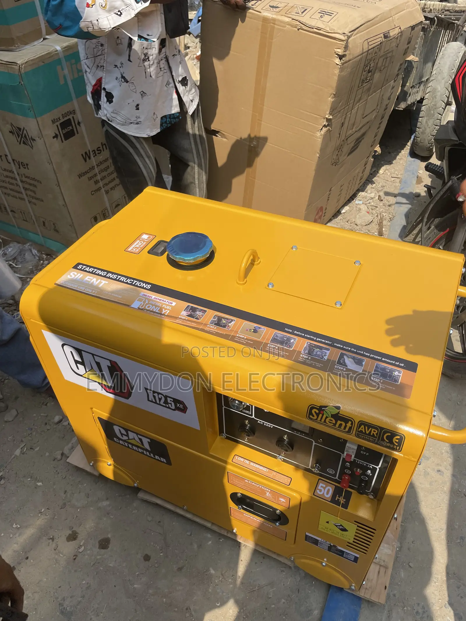 Cat X12.5xe Diesel Generator for Homes, Hotels and Offices