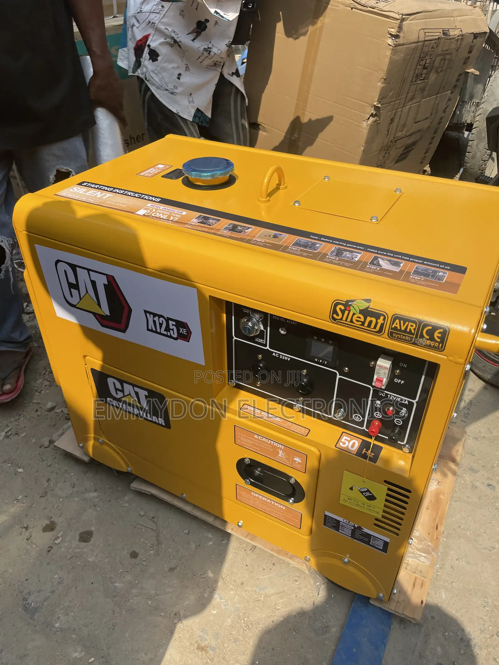 Cat X12.5xe Diesel Generator for Homes, Hotels and Offices