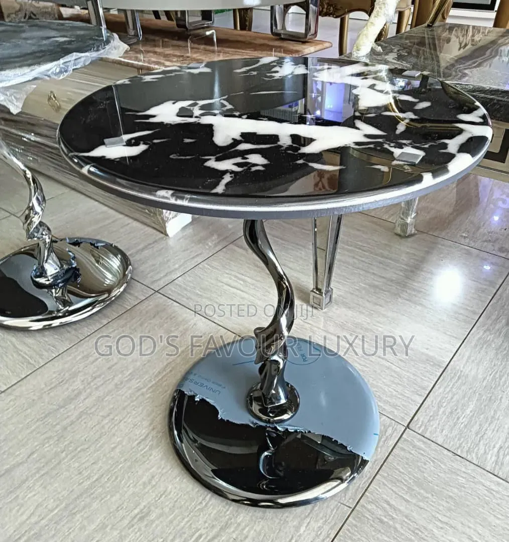 Marble Top Side Stool