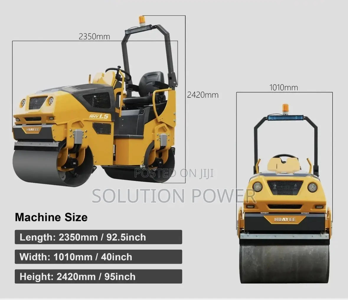 3000kg Mobile Drum Compactor