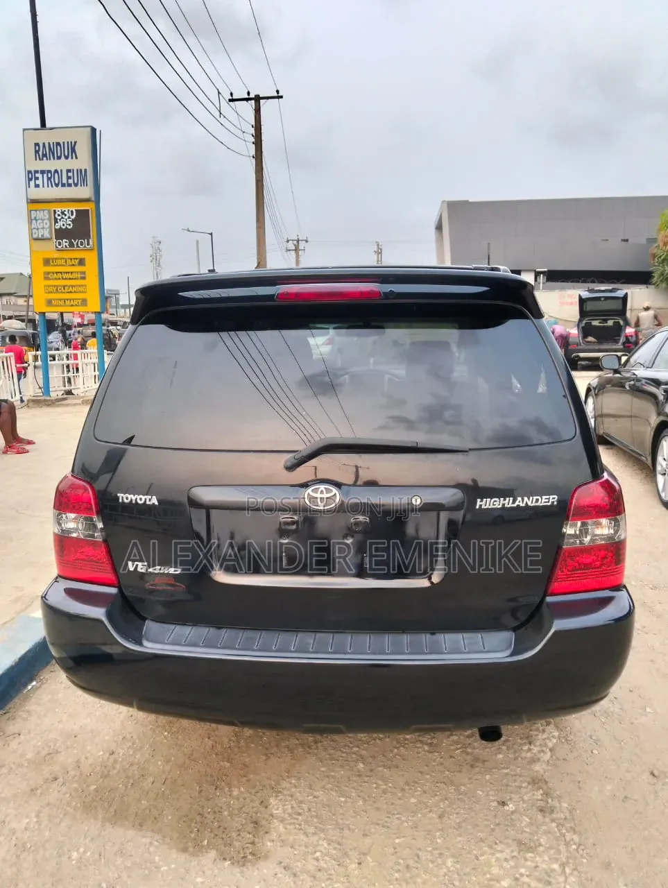 Toyota Highlander 2007 Black
