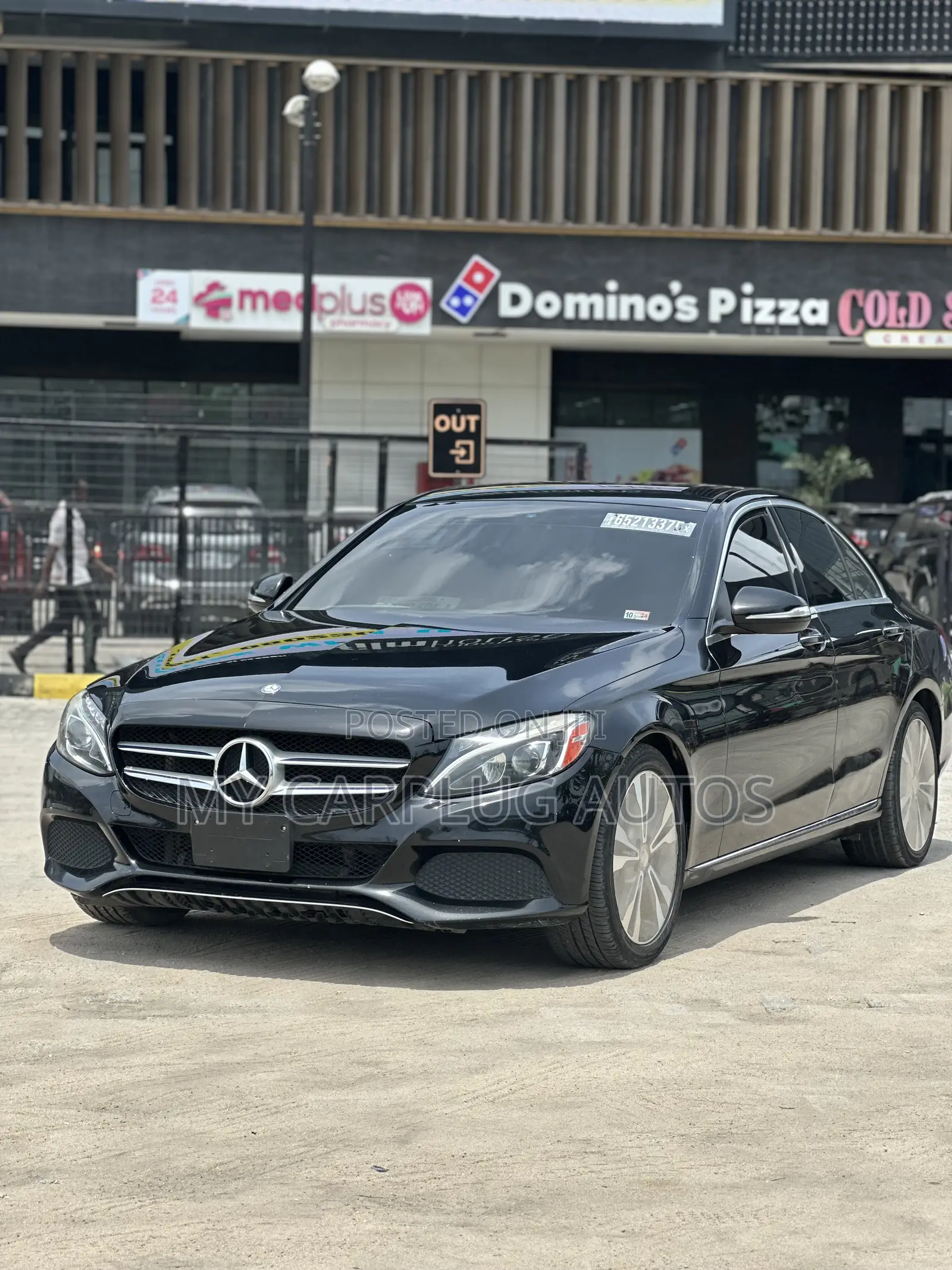 Mercedes-Benz C300 2015 Black