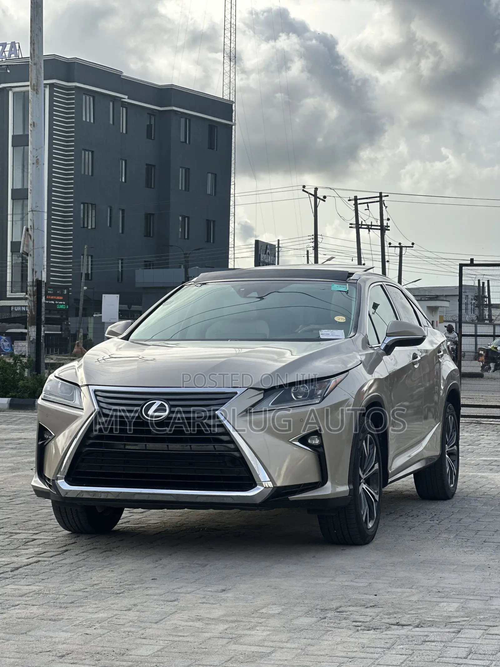 Lexus RX 350 FWD 2016 Gold
