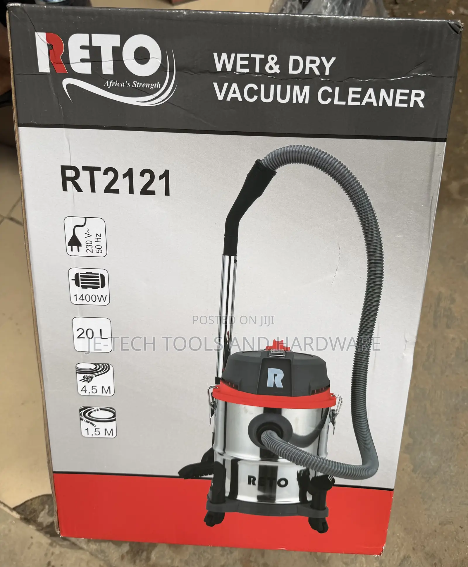 Reto Rt2121 Wet Dry Vacuum