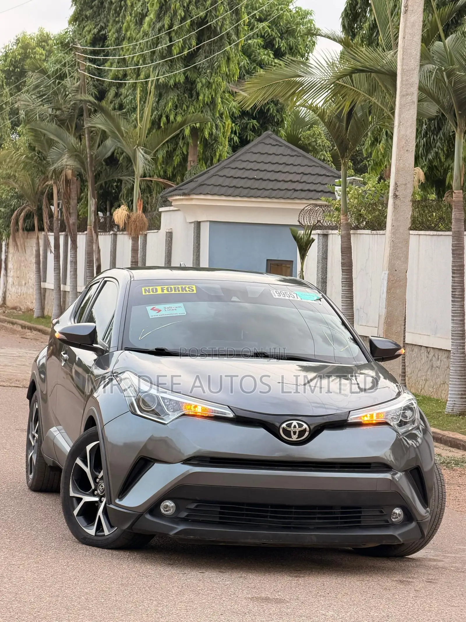 Toyota C-HR 2017 Gray