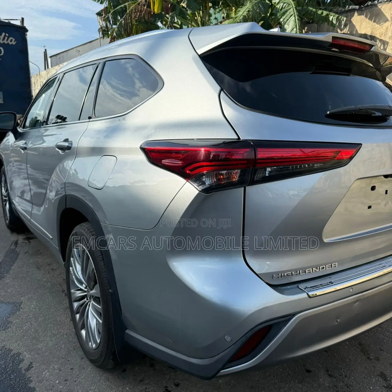 Toyota Highlander Platinum 2021 Silver