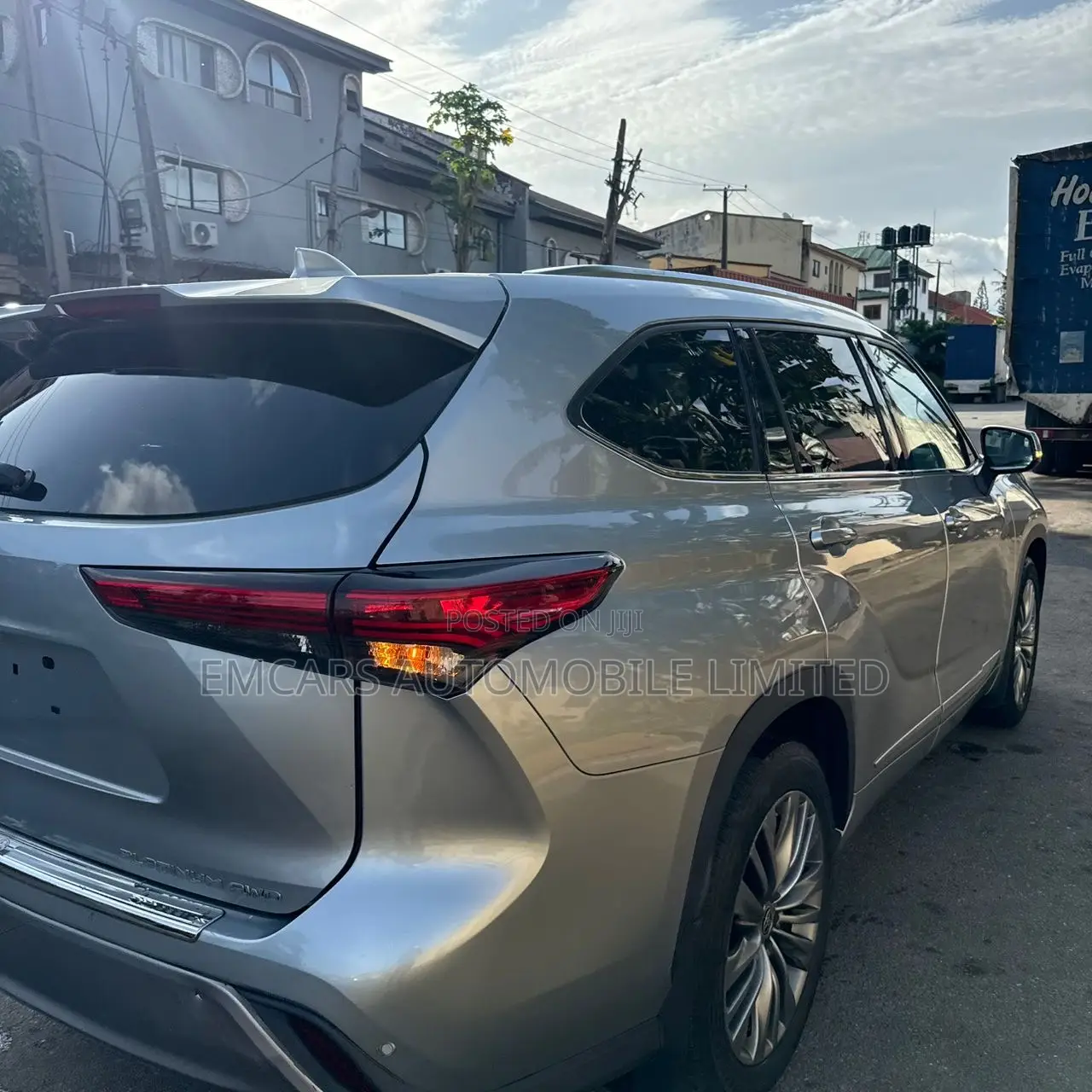 Toyota Highlander Platinum 2021 Silver