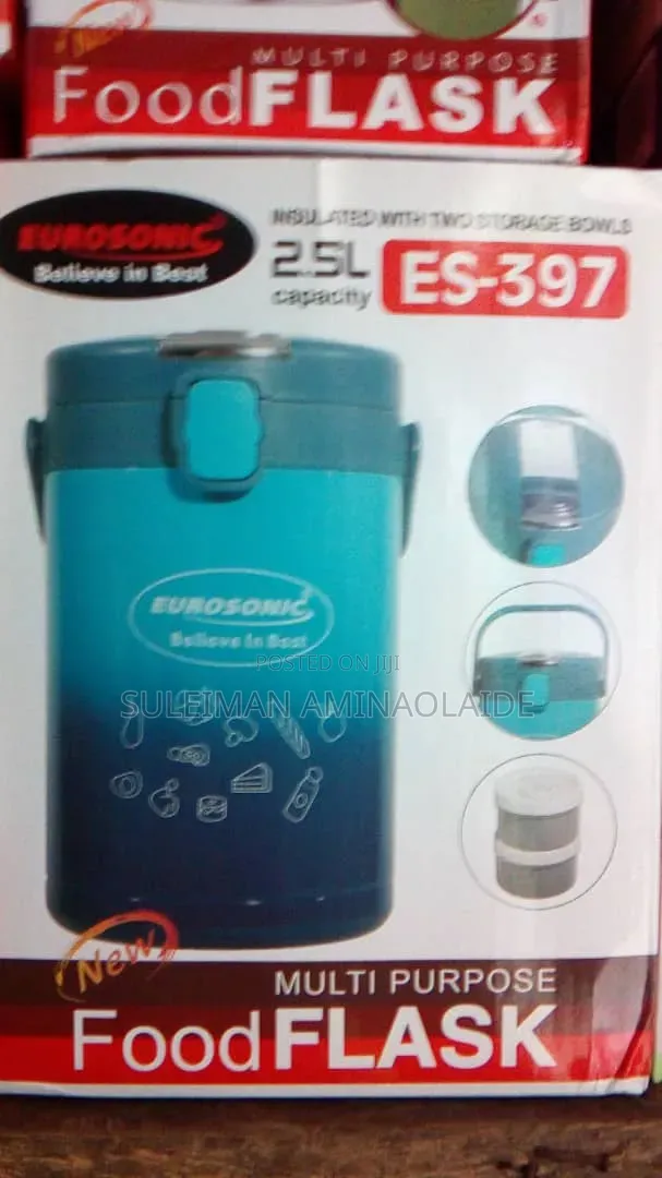 Eursonic Food Flask With 2inner 2.5ml