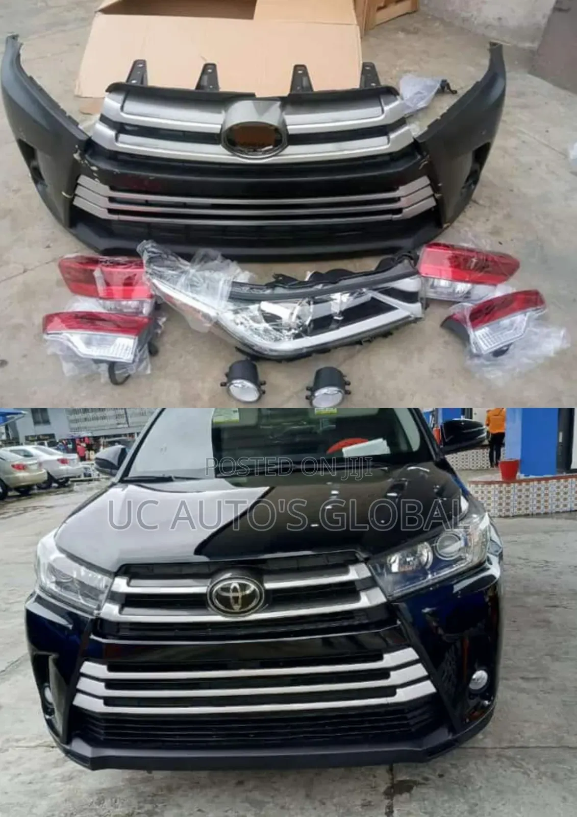 Upgrade Kits for Highlander 2015 to 2019