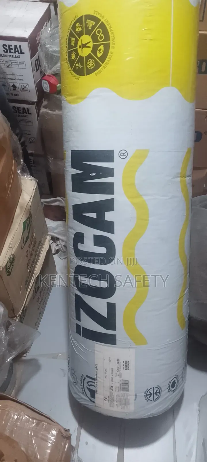Fiber Glass Izocam Rock Wool 50mmx1.2x10mtr