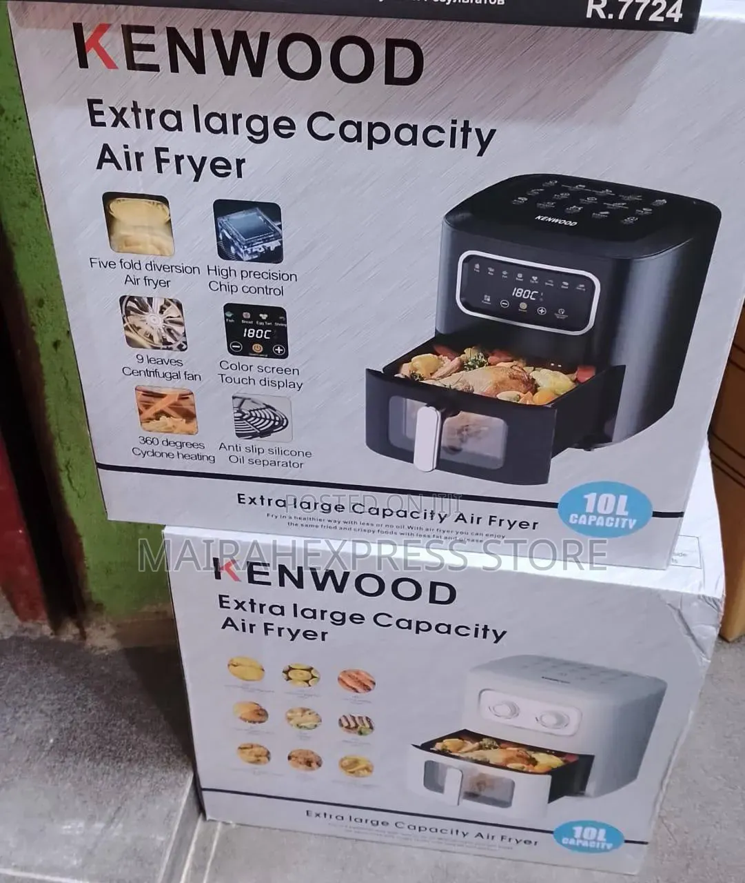 10l Kenwood Extra Large Capacity Air Fryer 2st7