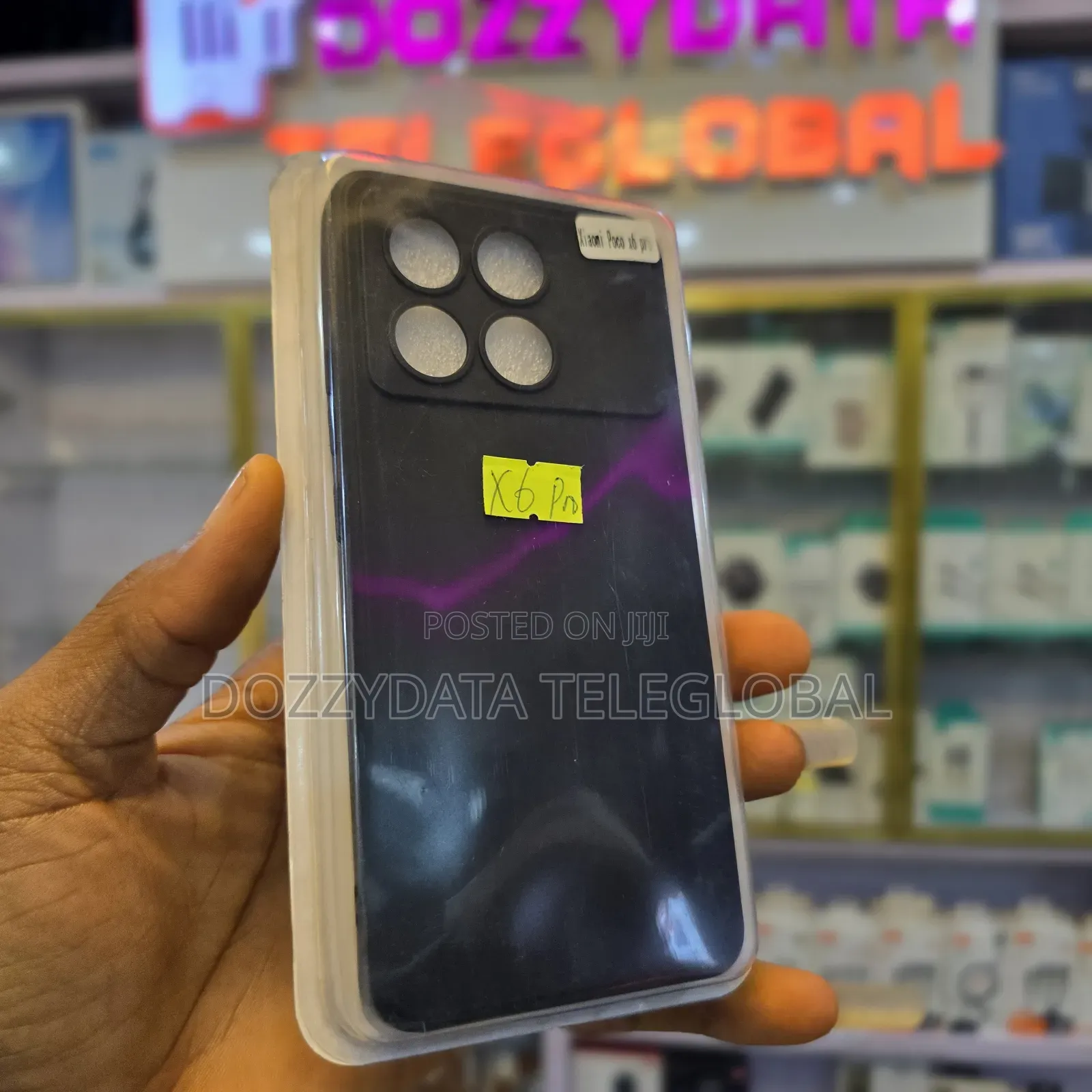 Xiaomi Poco X6 Pro Black Silicone Protective Case