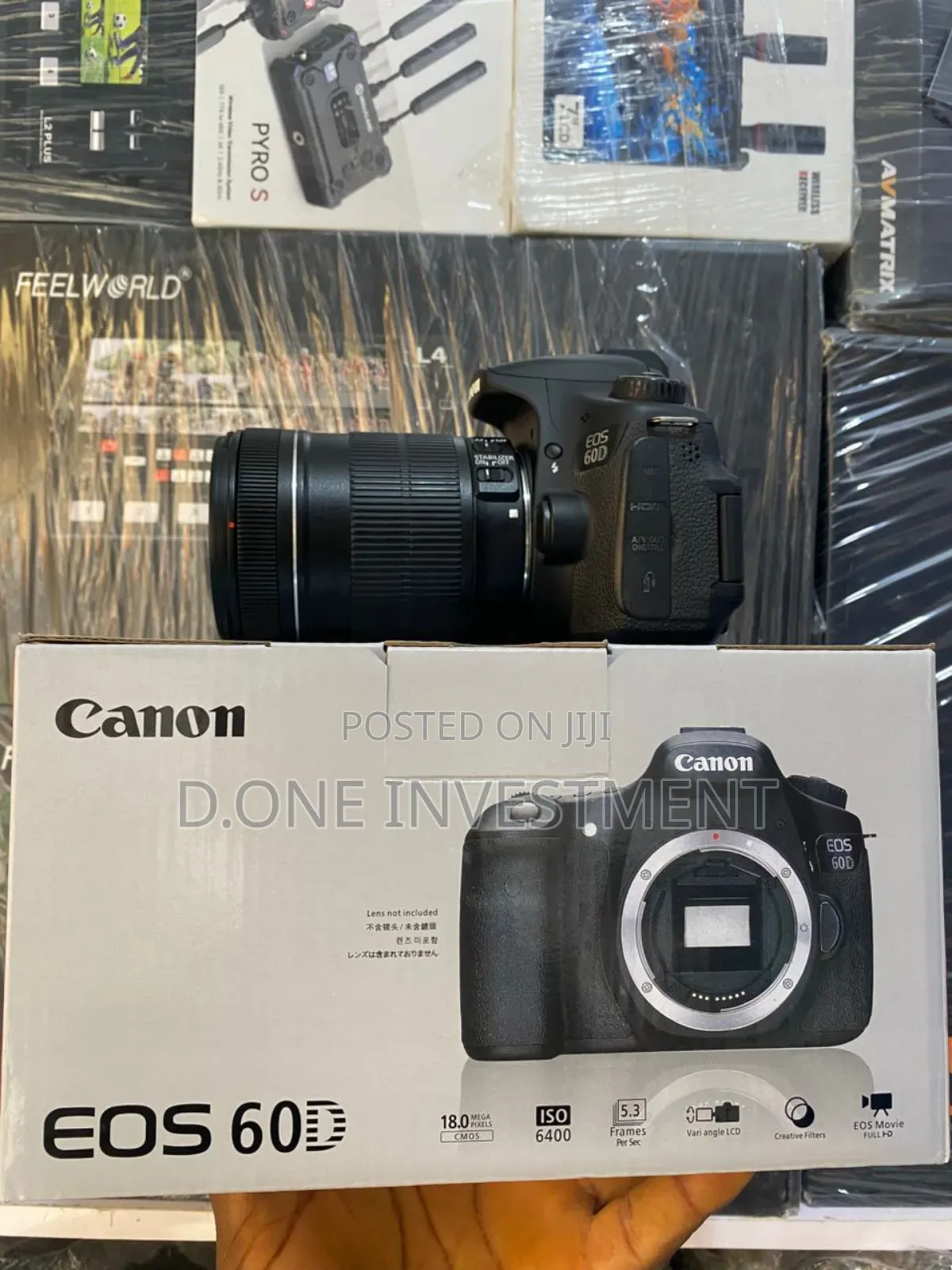 Canon Eos 60d Camera With Ef-18-135mm Lens