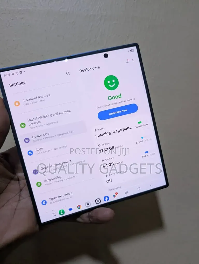 Samsung Galaxy Z Fold7 256 GB Blue