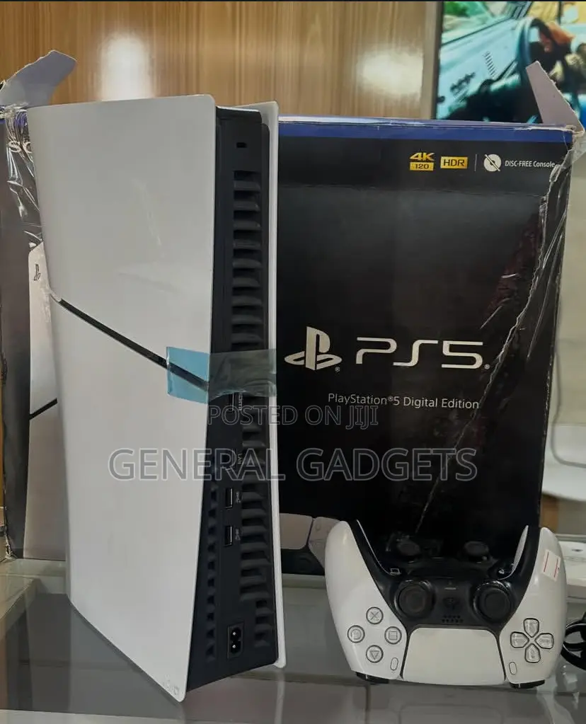 Open Box Ps5 Slim 1tb With 8games