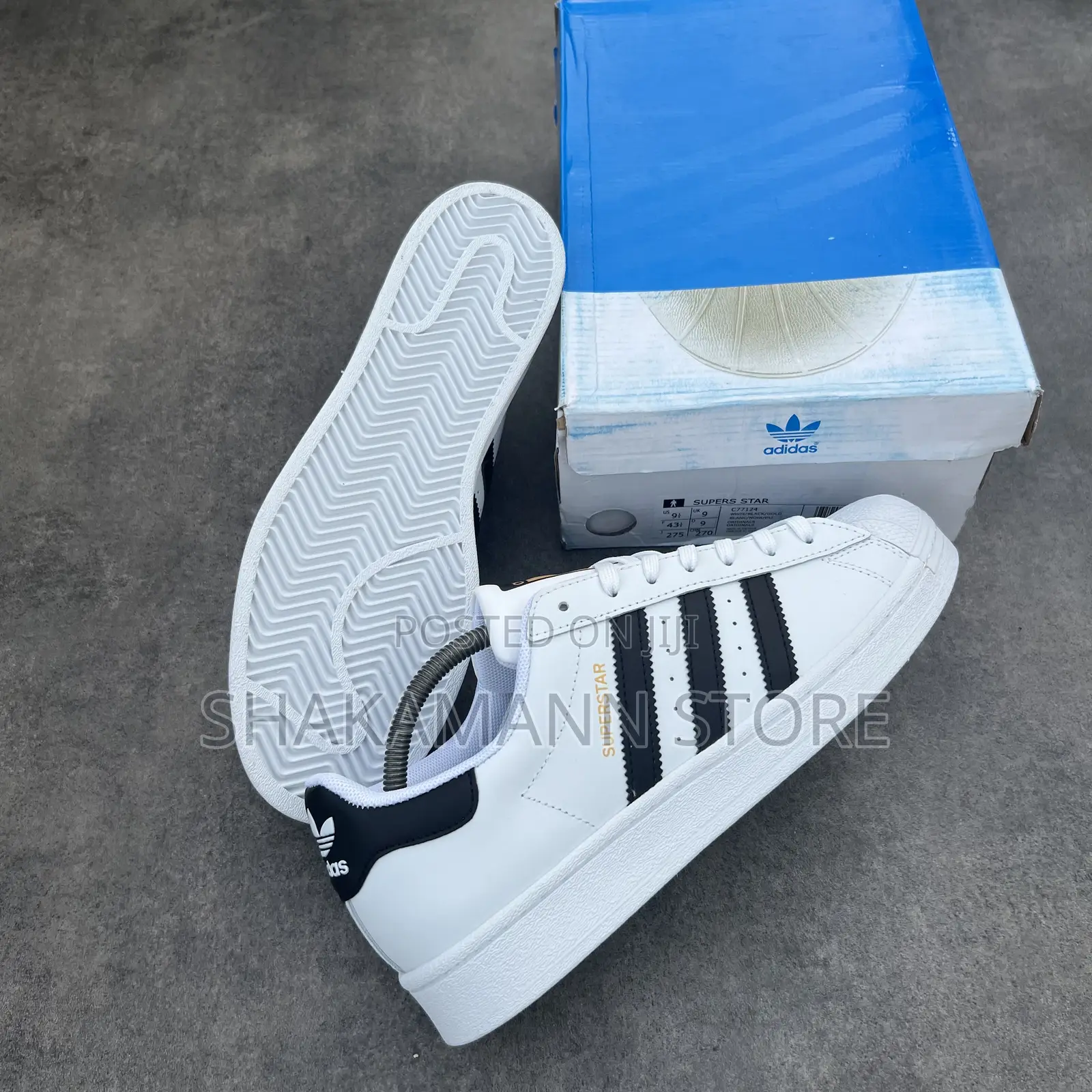 Original Adidas Superstar Triple White