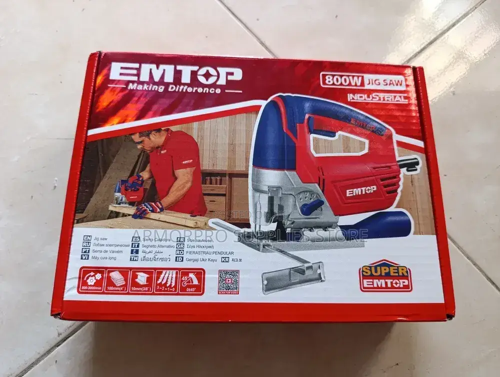 Emtop Ejsw8001 800w Jig Saw