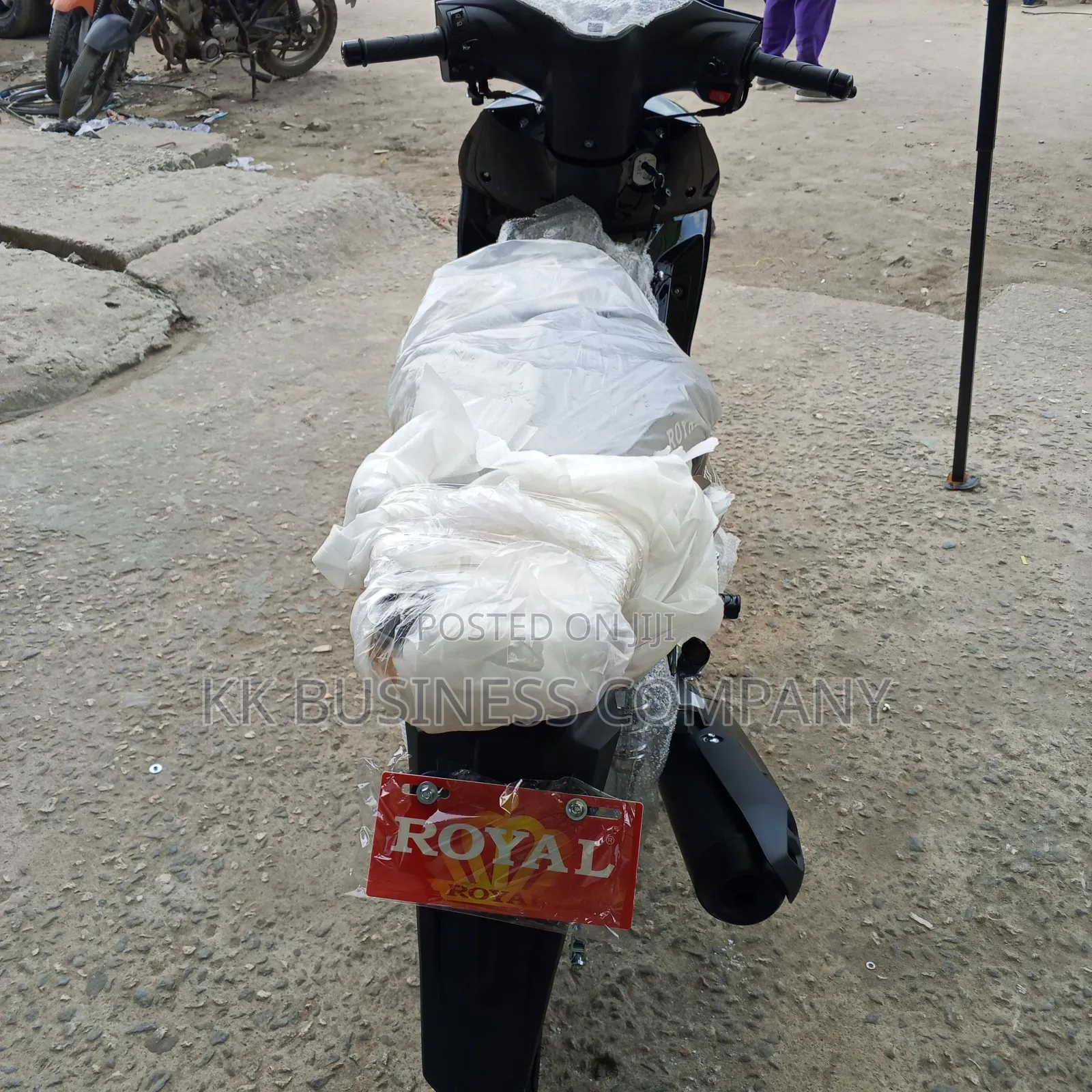 New Royal Motorcycle 2025 Black