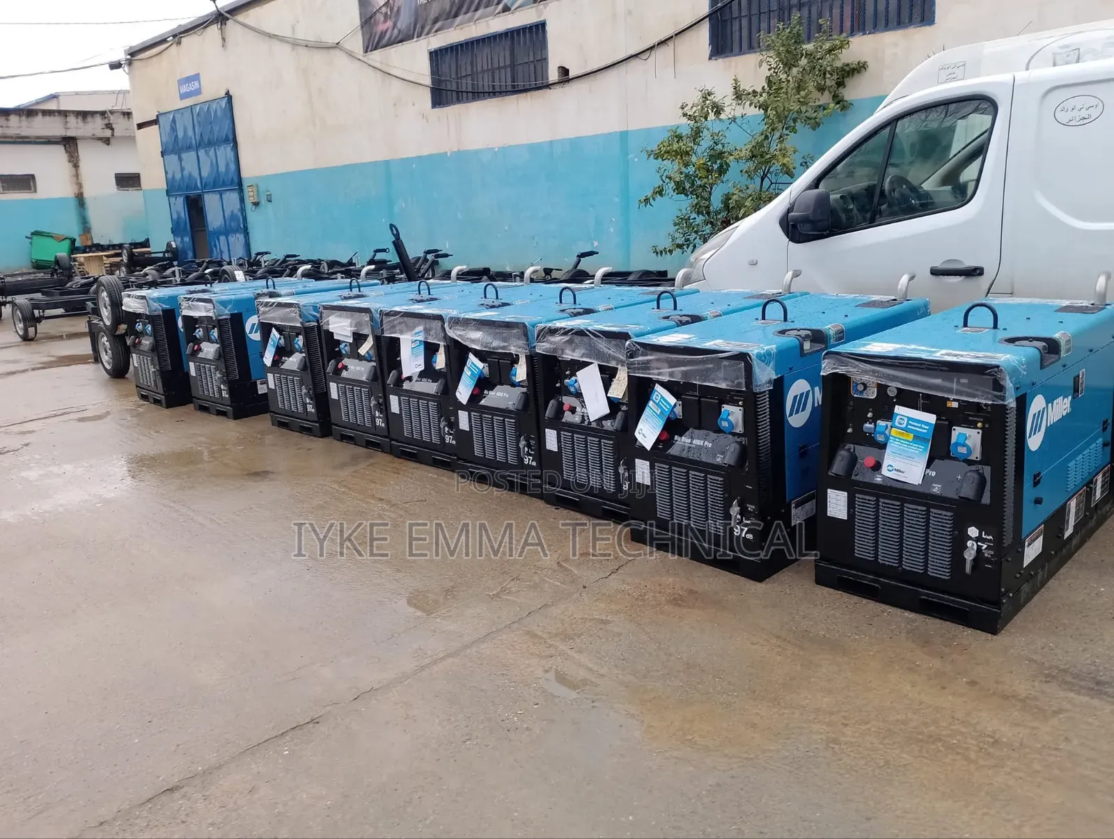 Miller Big Blue 400x Pro 3-Phase Diesel Welder Generator