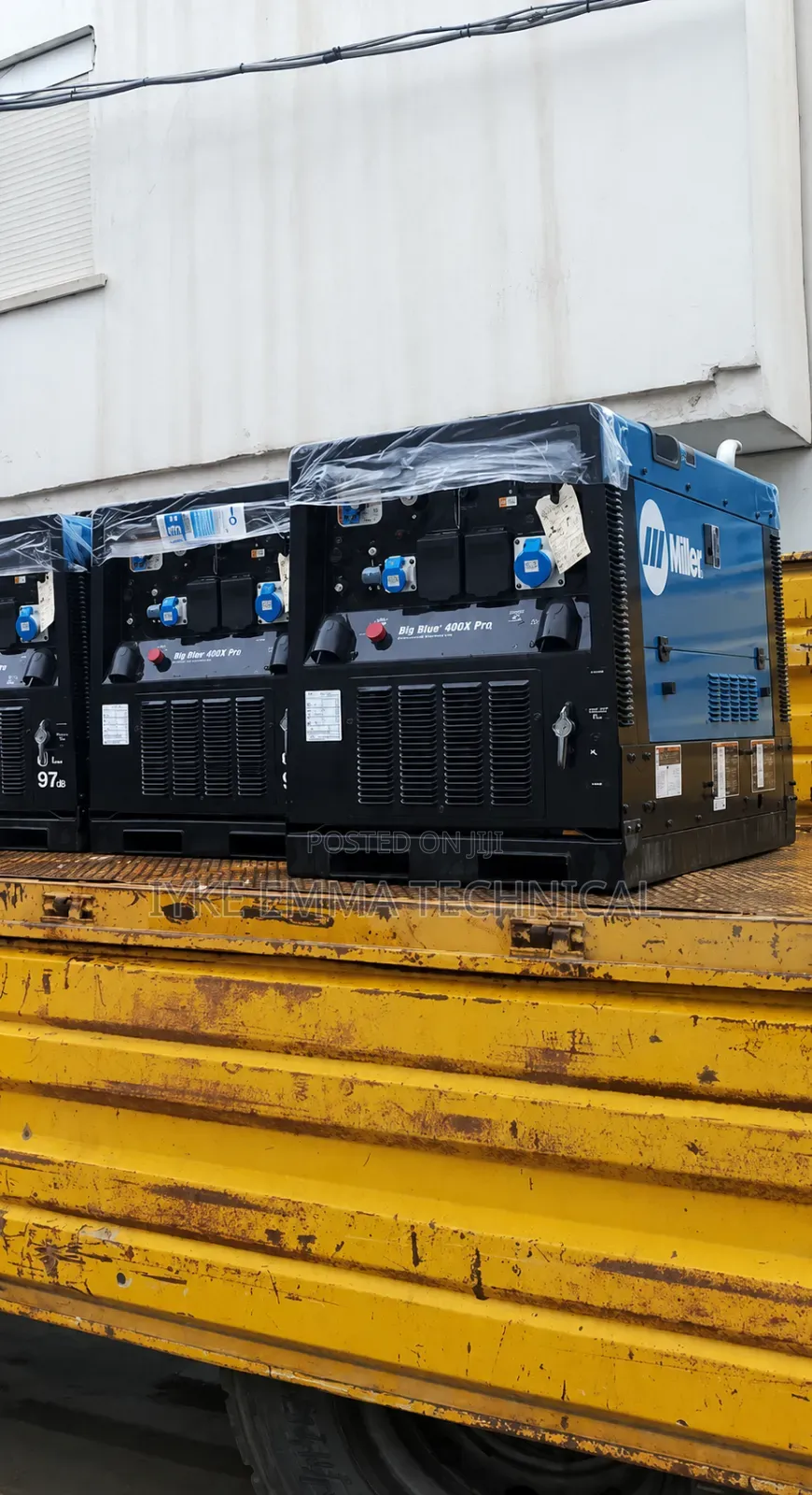 Miller Big Blue 400x Pro 3-Phase Diesel Welder Generator