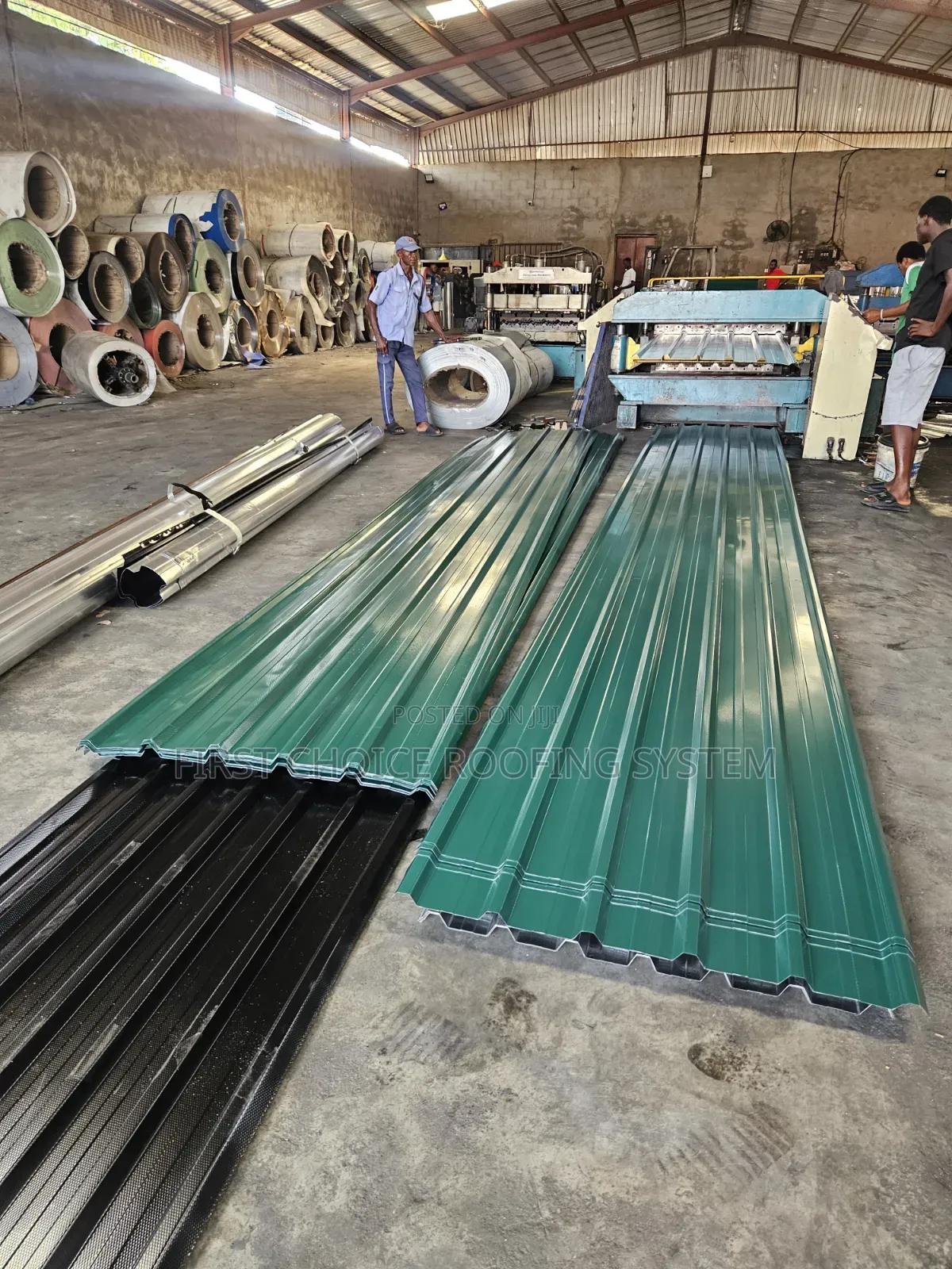 Oven Baked Aluminium Roofing Sheets 0.70mm Pure Aluminium
