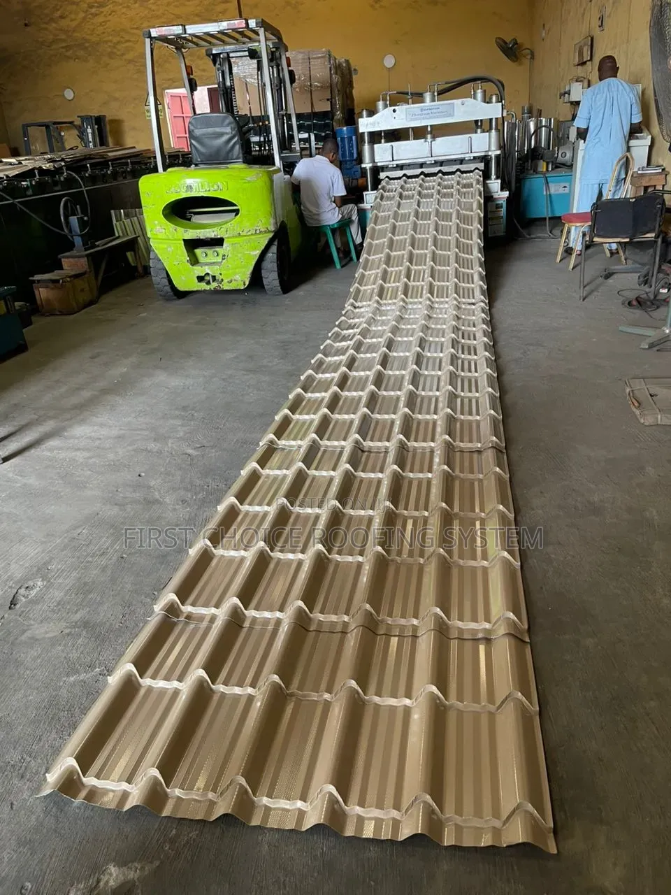 Steptile Design Aluminum Roofing Sheet 0.55mm at #7500 Per Square Meter